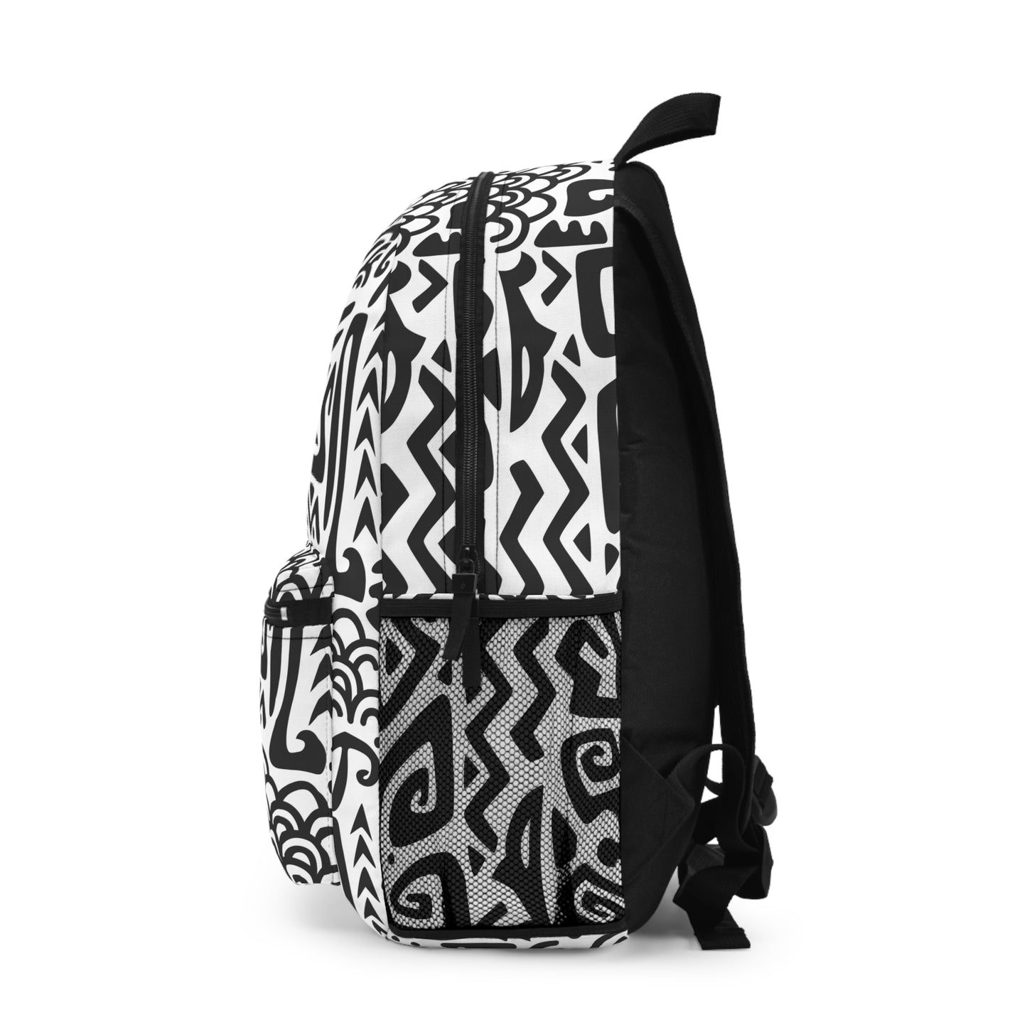 Tropical Backpack  / Tiki Aztec Black