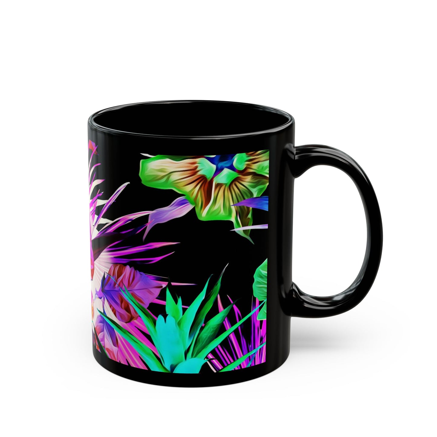 Black Mug (11oz, 15oz), Plant Palooza, black