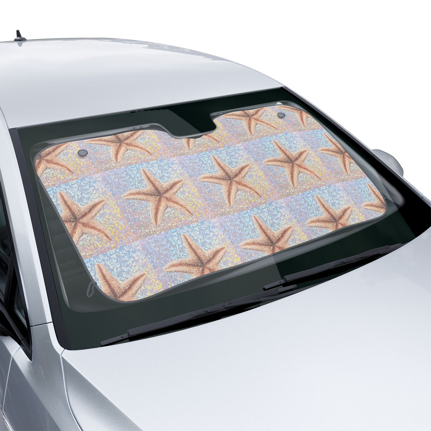 Tropical Car Sun Shades / Disco Starfish