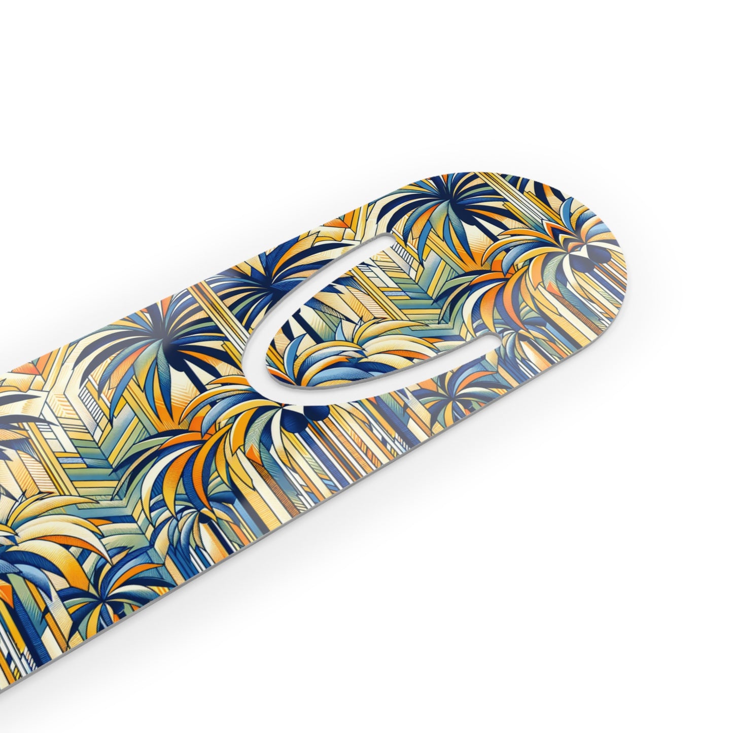 Bookmark - Aluminum, Palm Tree Explosion