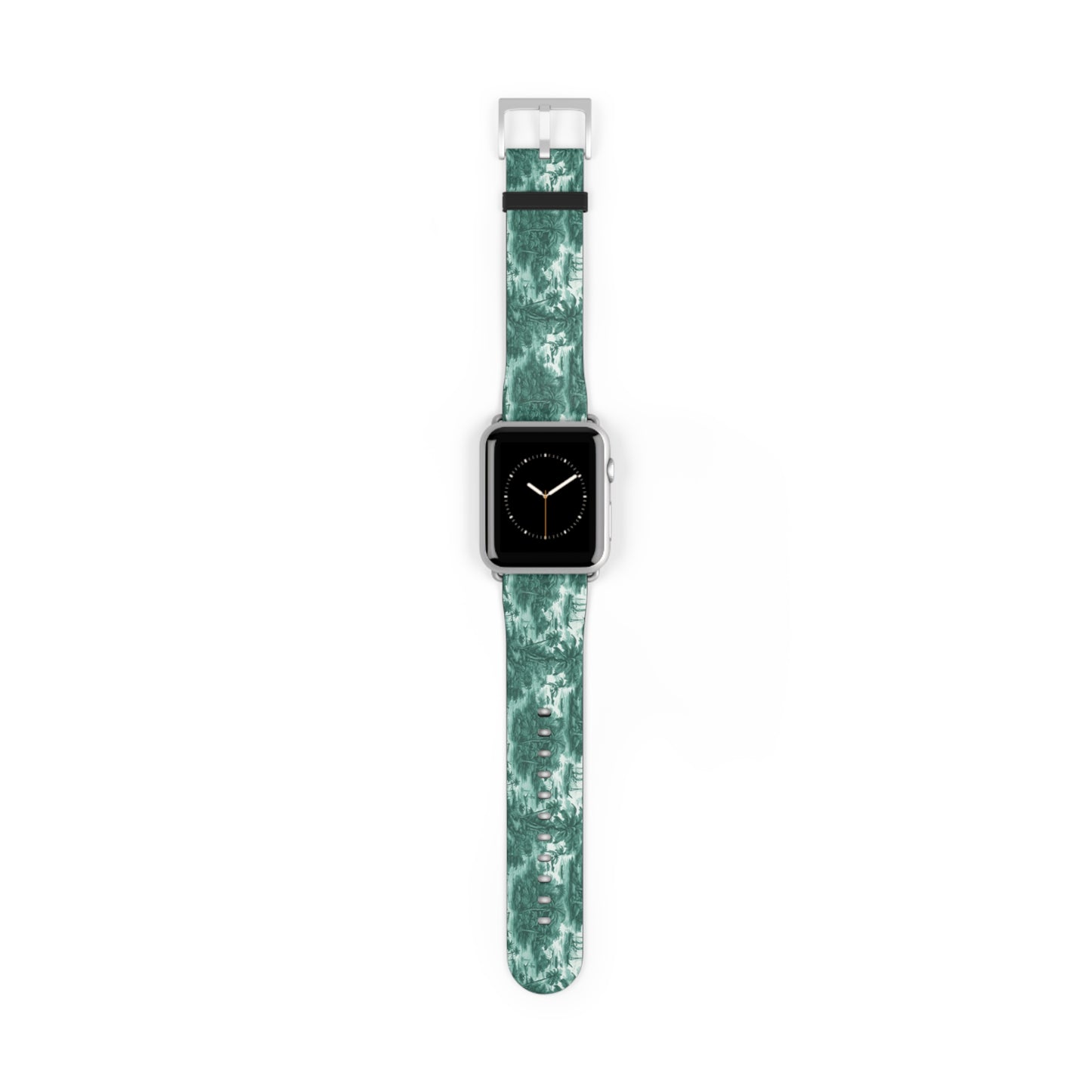 Apple Watch Band - Tropical Toile, evergreen