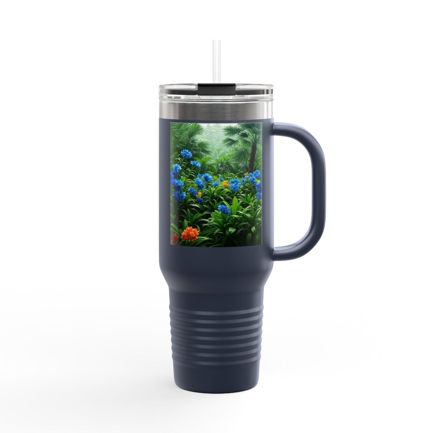 After the Rainforest Rain Insulated Travel Mug - 40oz - Perfect for Outdoor Adventures