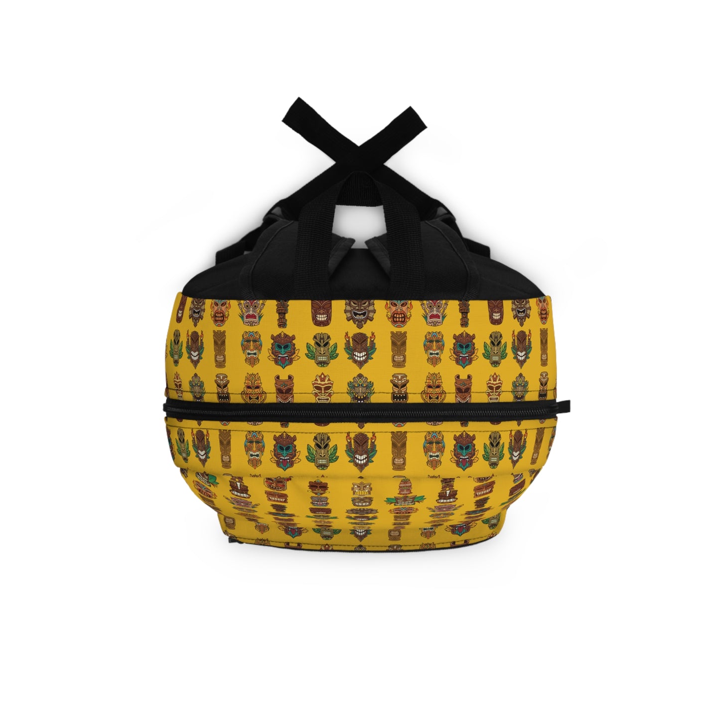 Tropical Backpack  / Tiny Tiki Dudes, Yellow