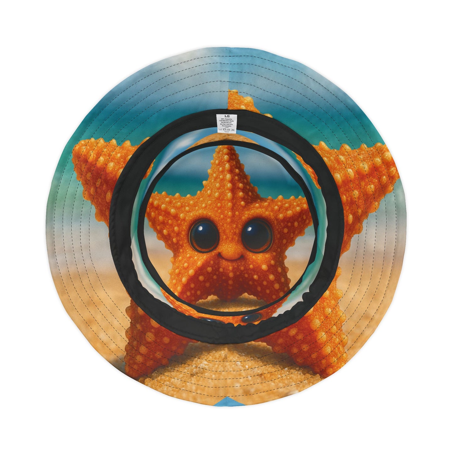 Tropical Polyester Bucket Hat, 2 Sizes - Baby Starfish