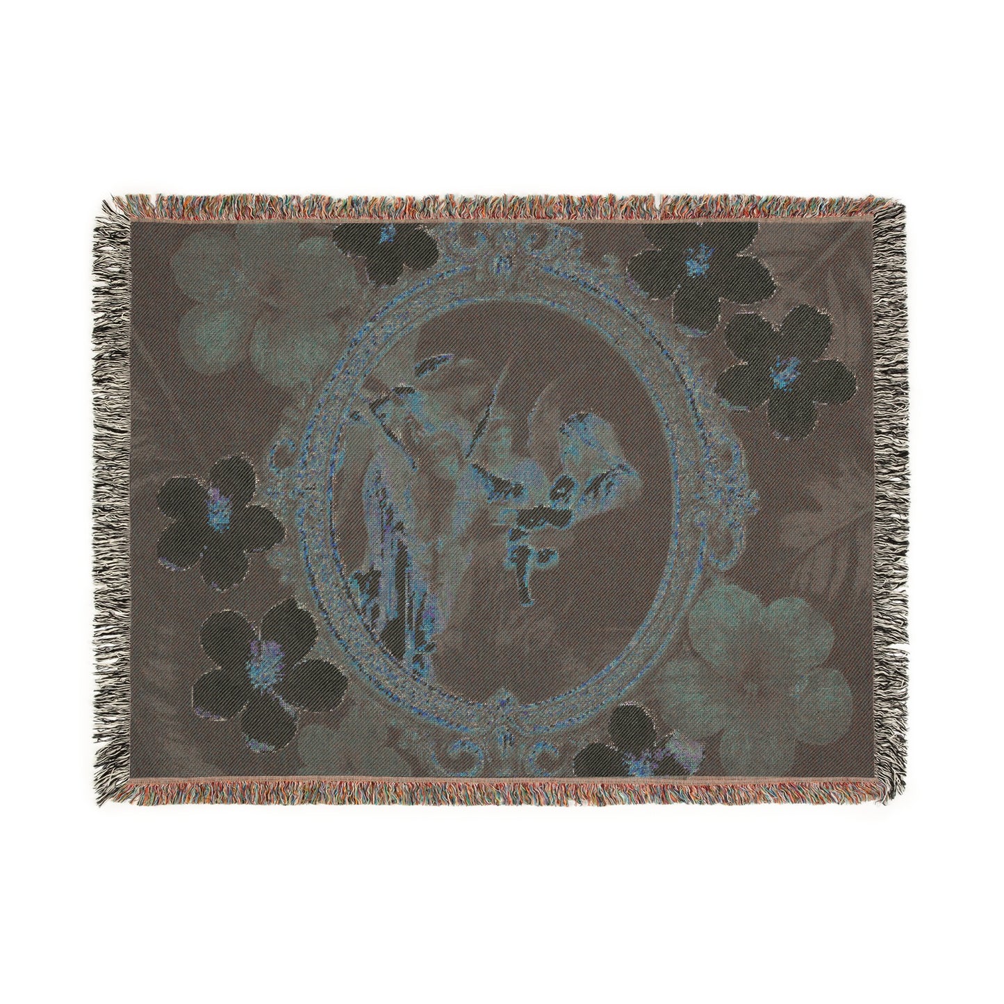 Woven Blanket, 3 Sizes - Tropical Home Decor / Song of the Angels