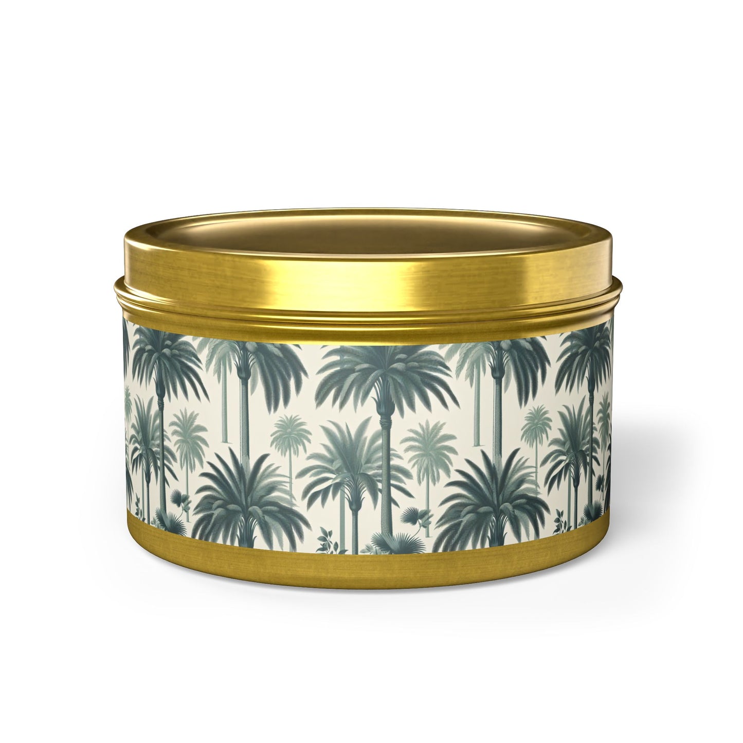 Tin Candles, 2 sizes, 3 tin colors - High Five Palms