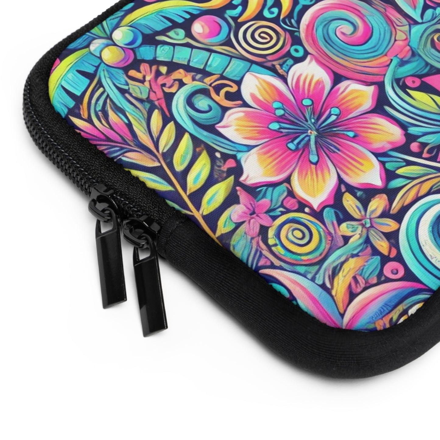 Tropical Laptop Sleeve, 5 Sizes - Perfect for Floral Lovers & Students / Happy Tropics