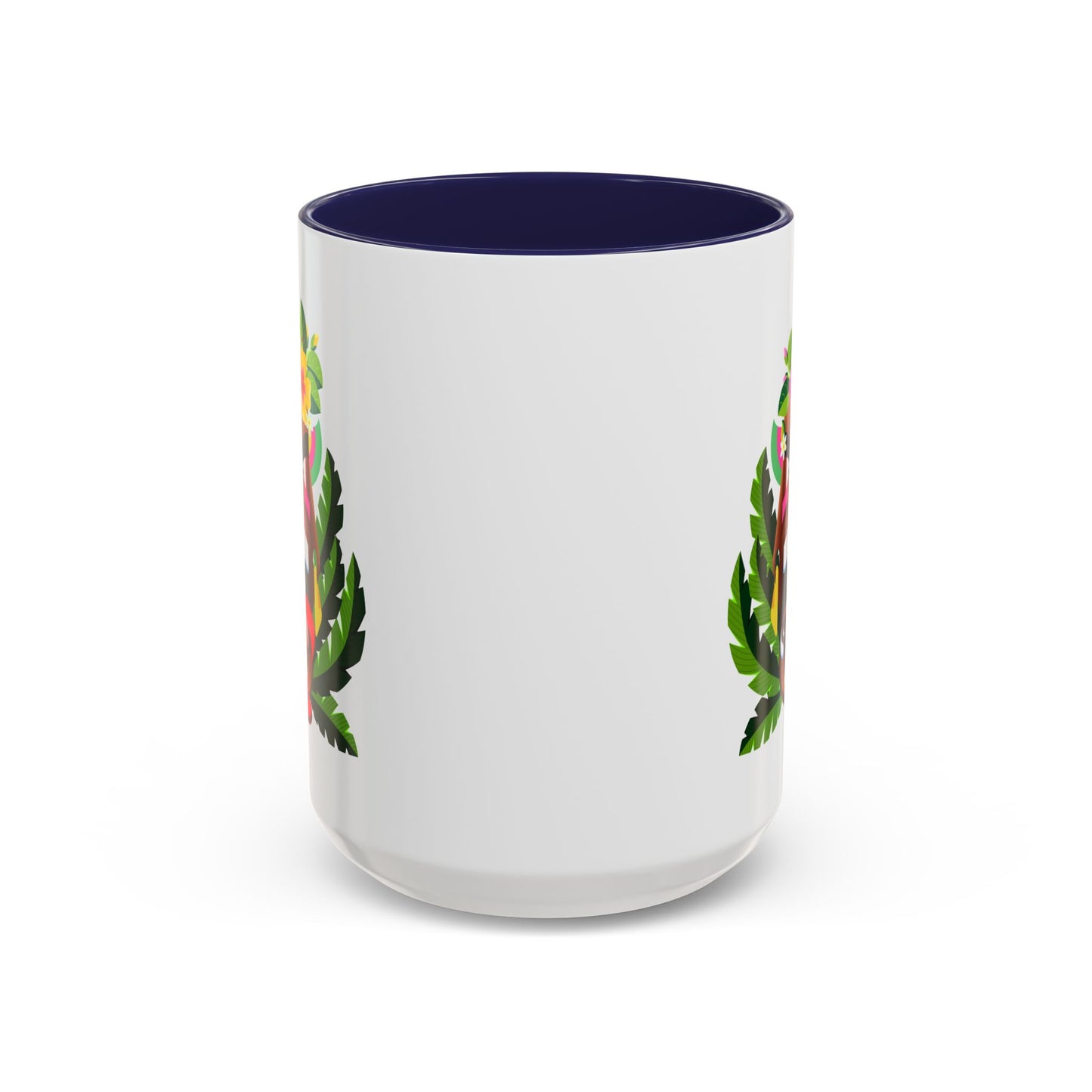 Accent Coffee Mug (11, 15oz), 8 Colors - Tiki Boss Alelo