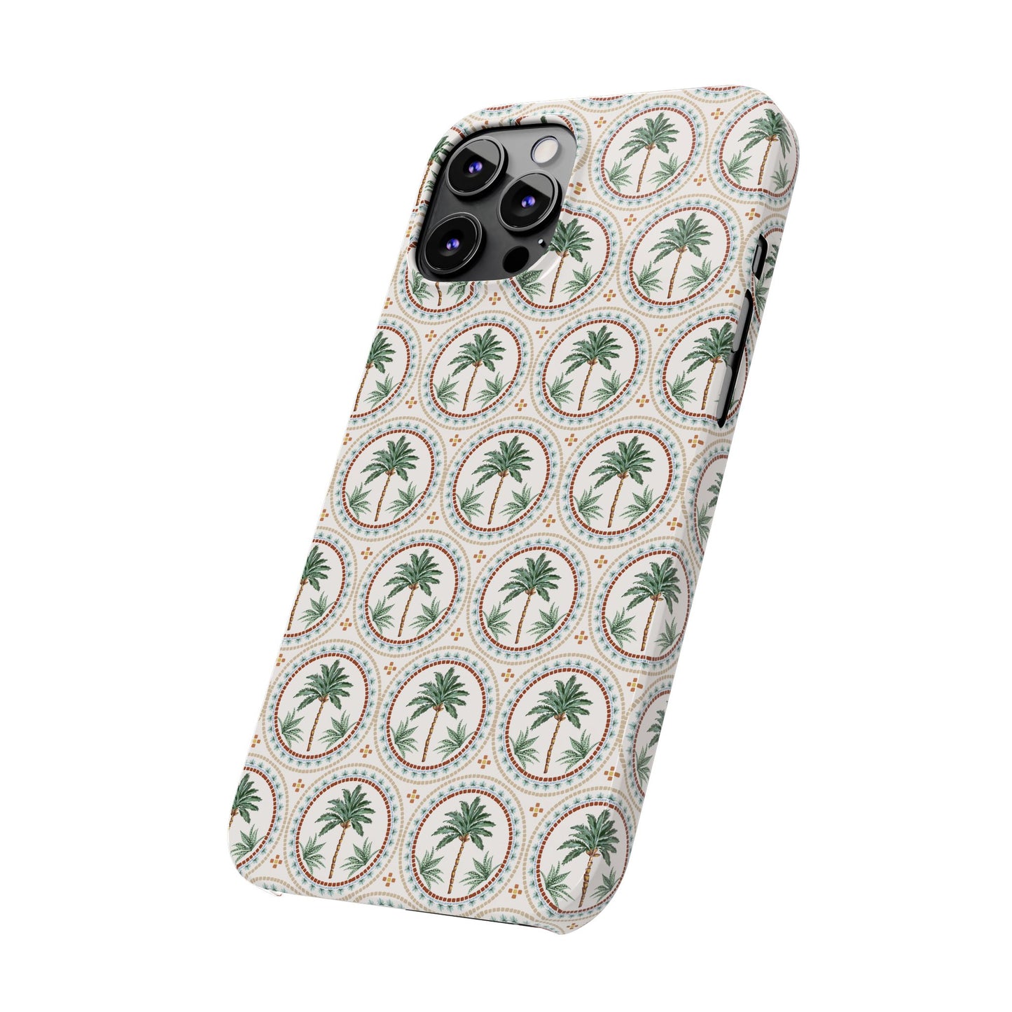 Slim Phone Cases - Mosaic Palm Tree