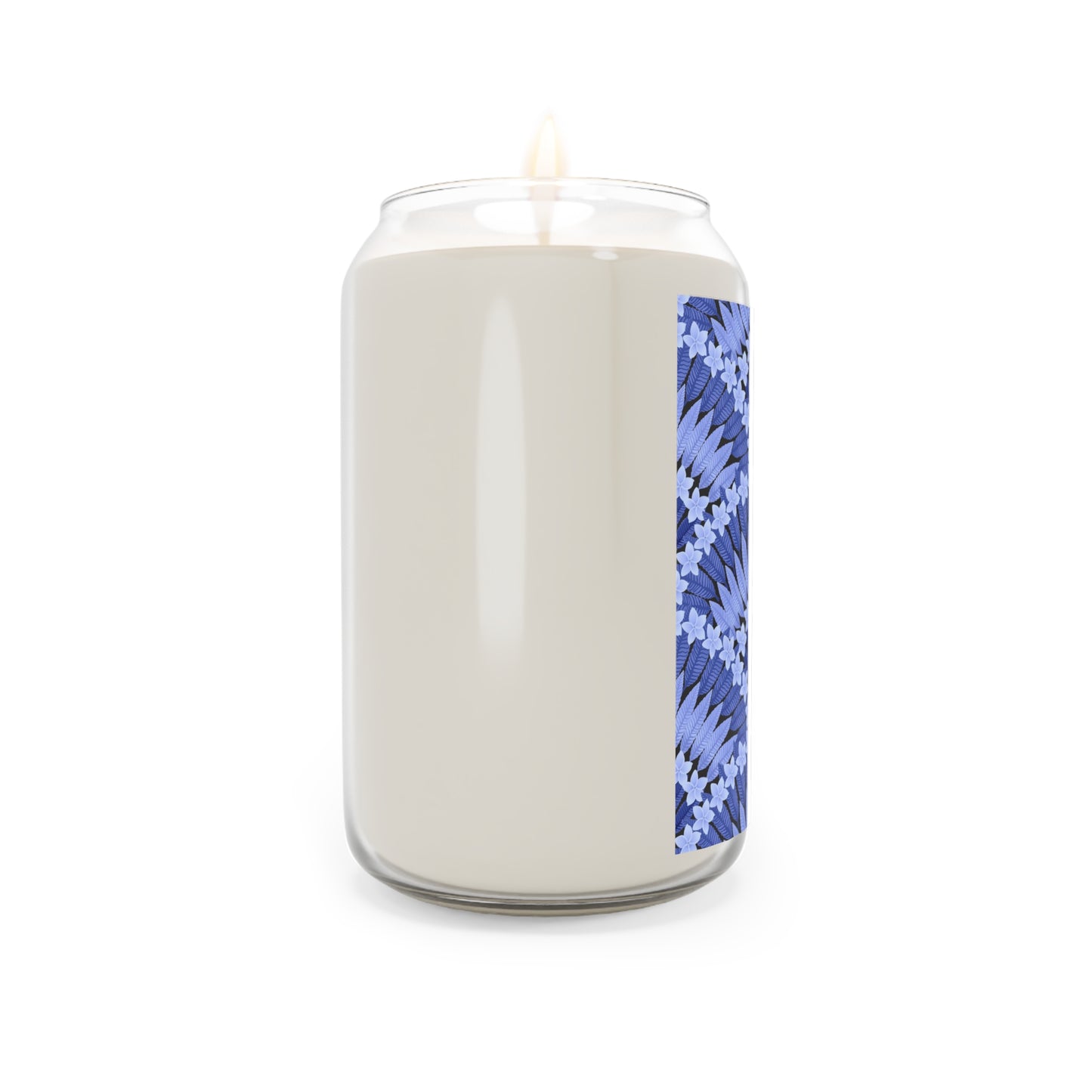 Scented Candle, 13.75oz - Plumeria and Palms, Blue