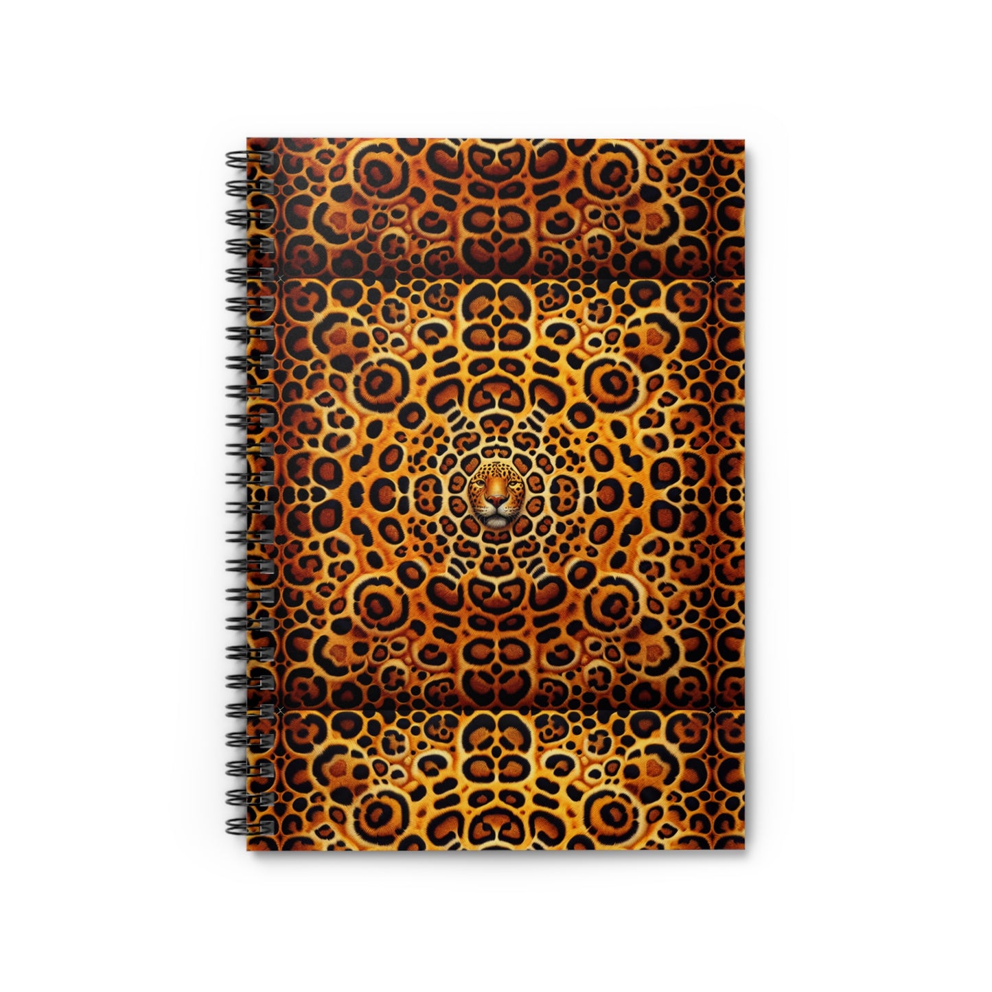 Spiral Notebook - Kaleido Jaguar Spots