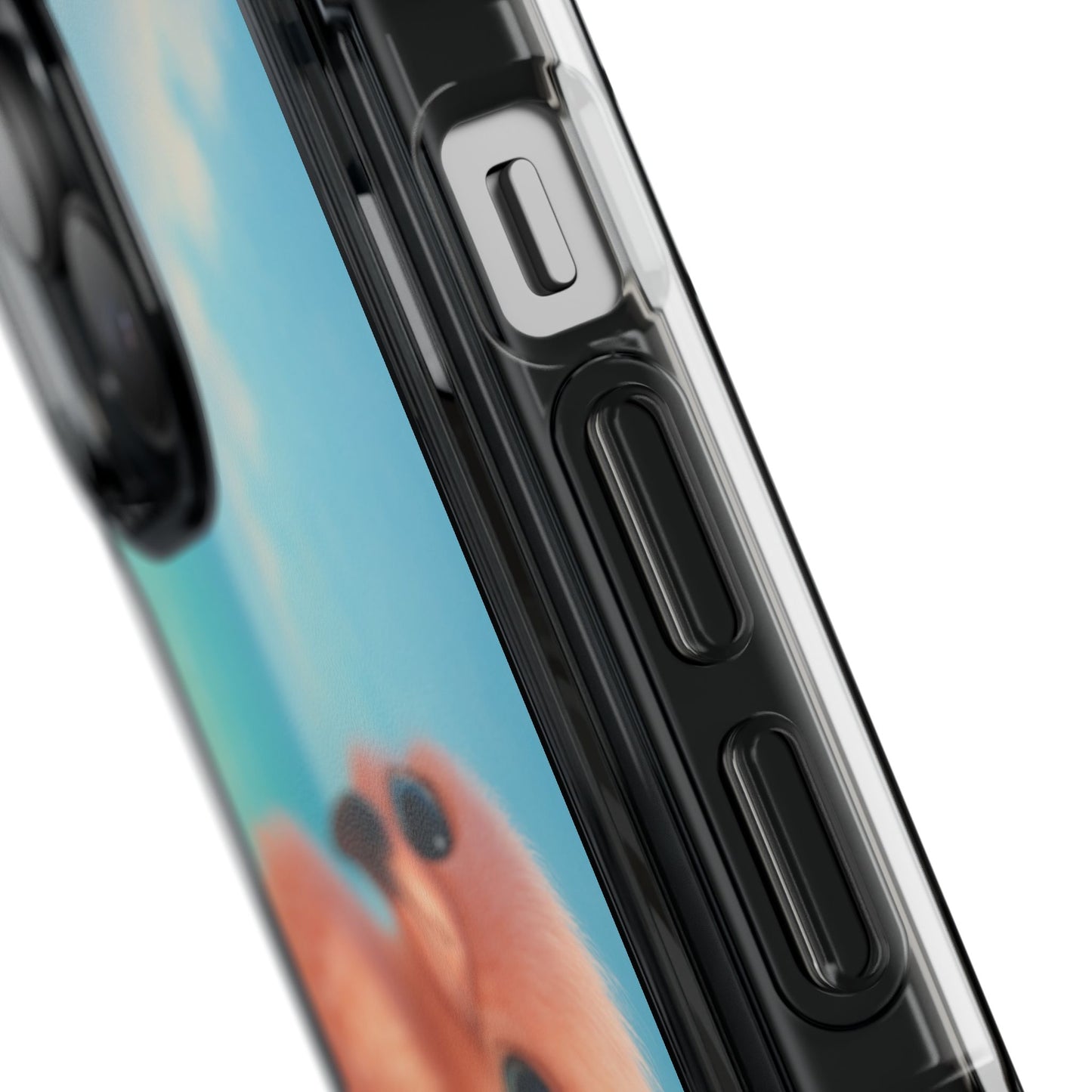 Baby Flamingo Magnetic Clear Phone Case, Many Models