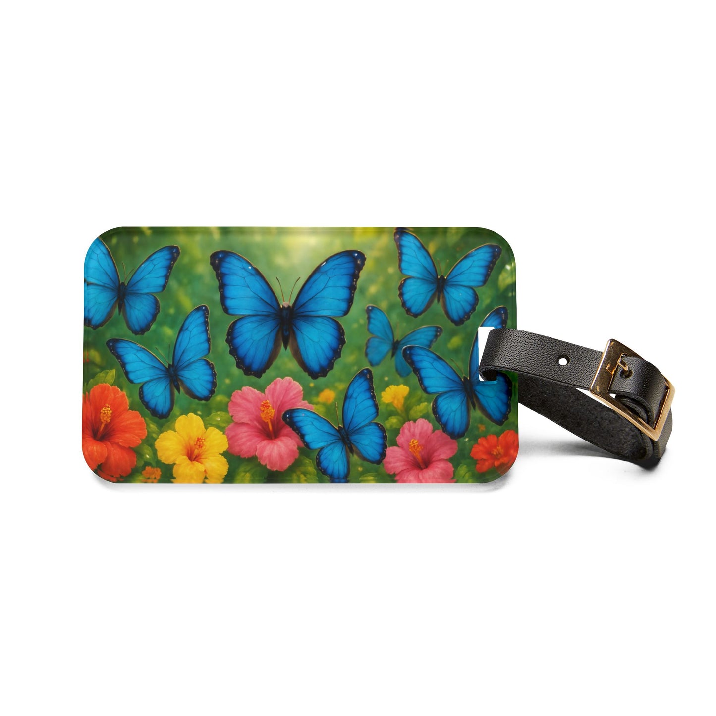 Luggage Tag - Morpho Butterflies Flight