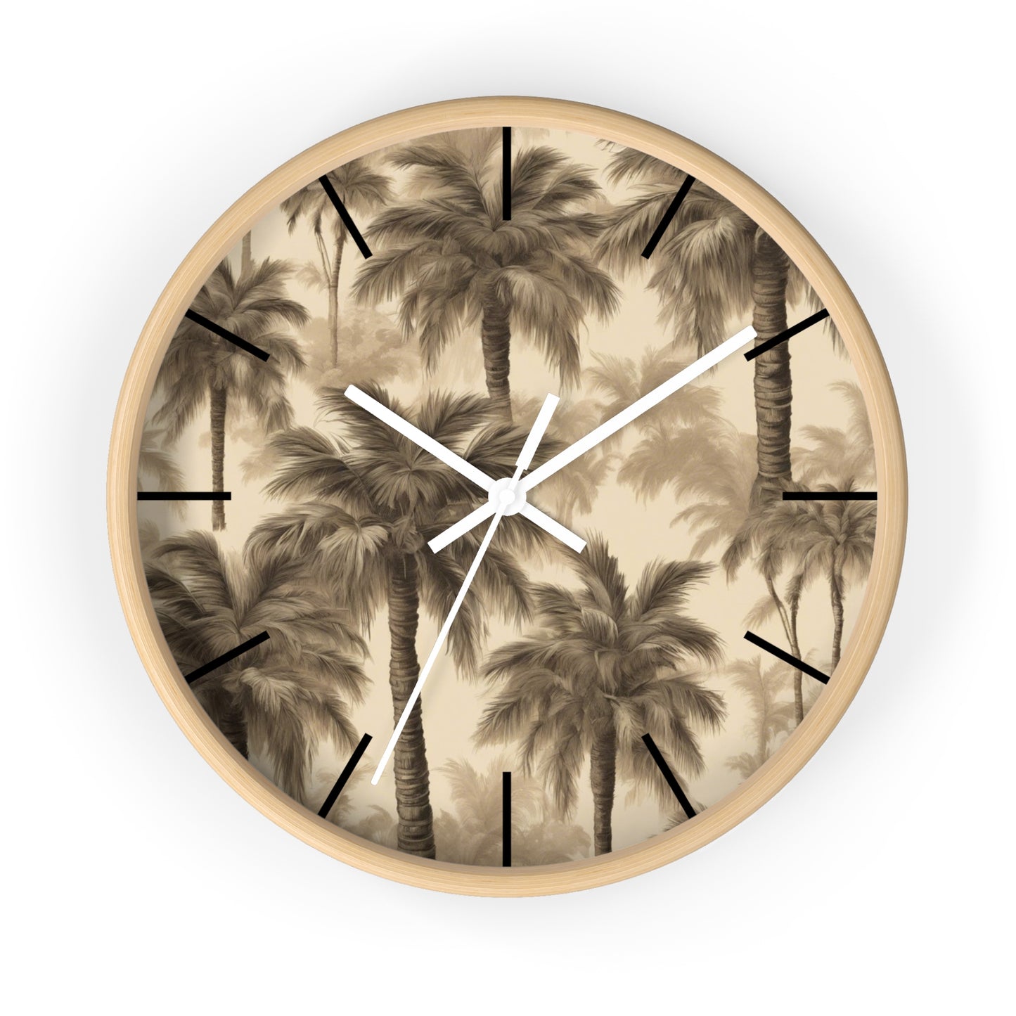 Wall Clock, Lisa's Fluffy Palms, Hands/Base Variants