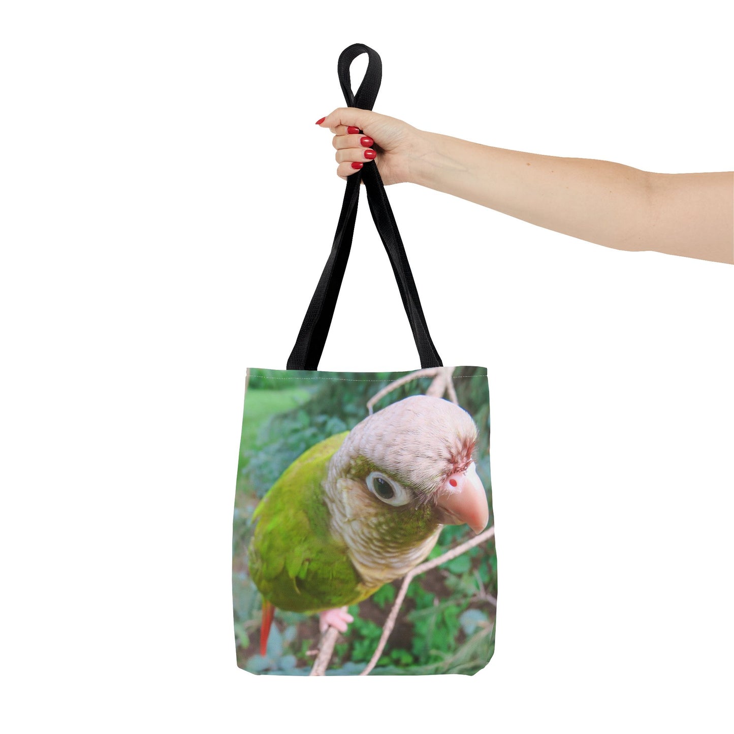 Tropical Sassy Parrot Tote Bag - 3 Sizes