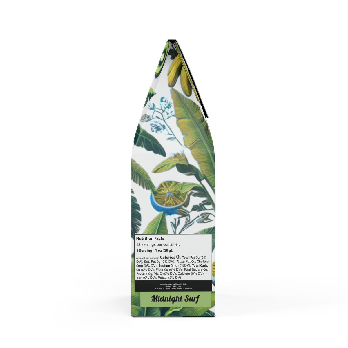Midnight Surf Blend™ (Medium-Dark Roast) Specialty Grade Craft Coffee / More Tropical Fruit, White