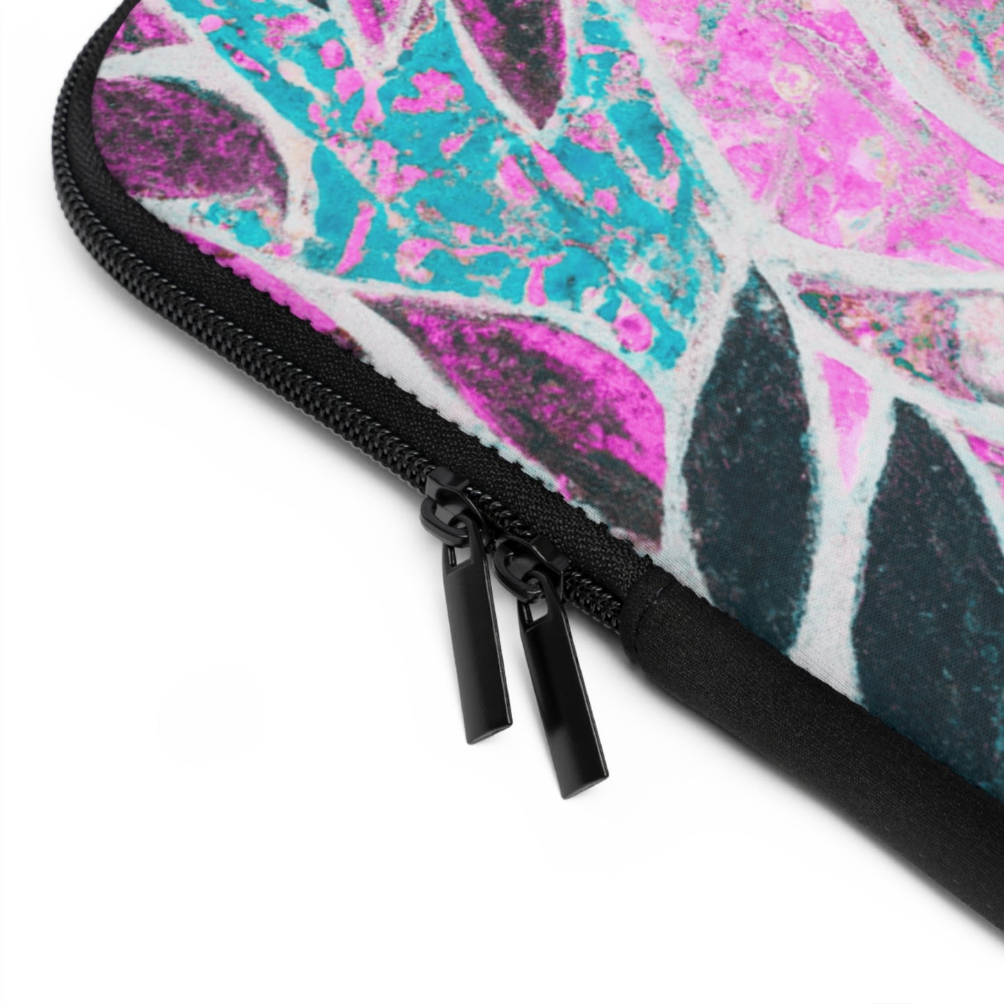 Tropical Laptop Sleeve, 5 Sizes - Perfect for Beach Lovers & Students / Amazon Whimsy, Pink