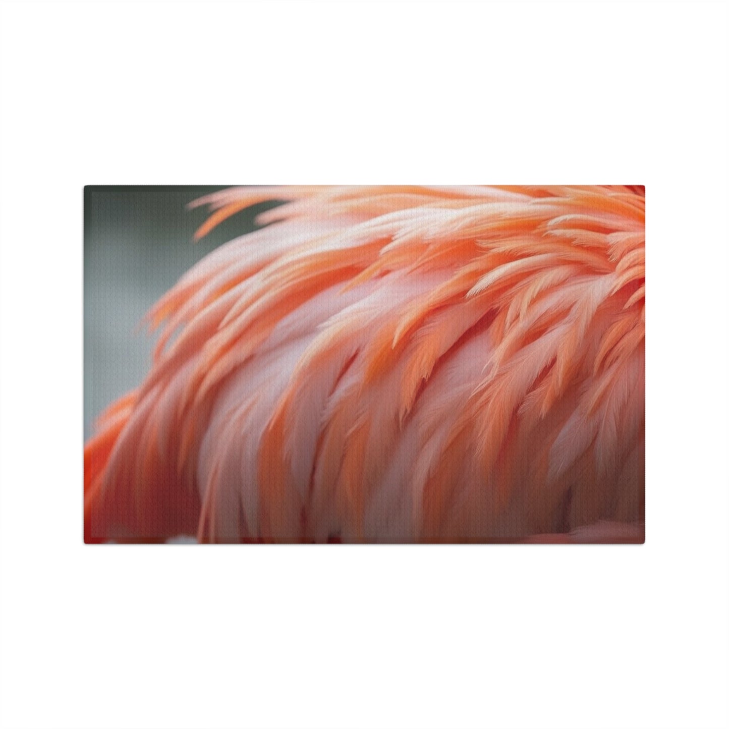 Microfiber Coffee/Tea Towel — Flamingo Feathers