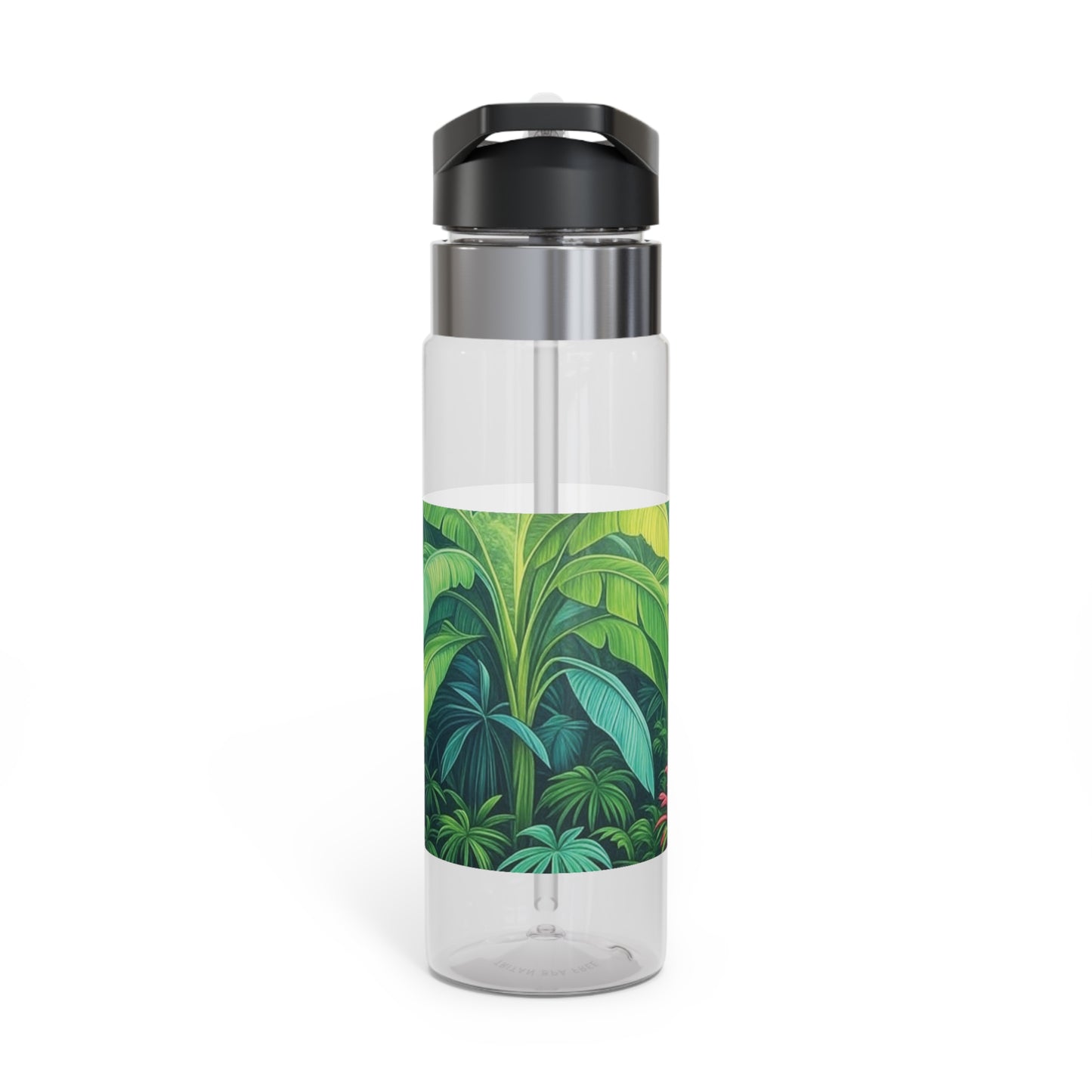 Tropical 20oz Tritan Sport Water Bottle -  Leakproof, Lightweight, BPA-Free / Sleeping Spot