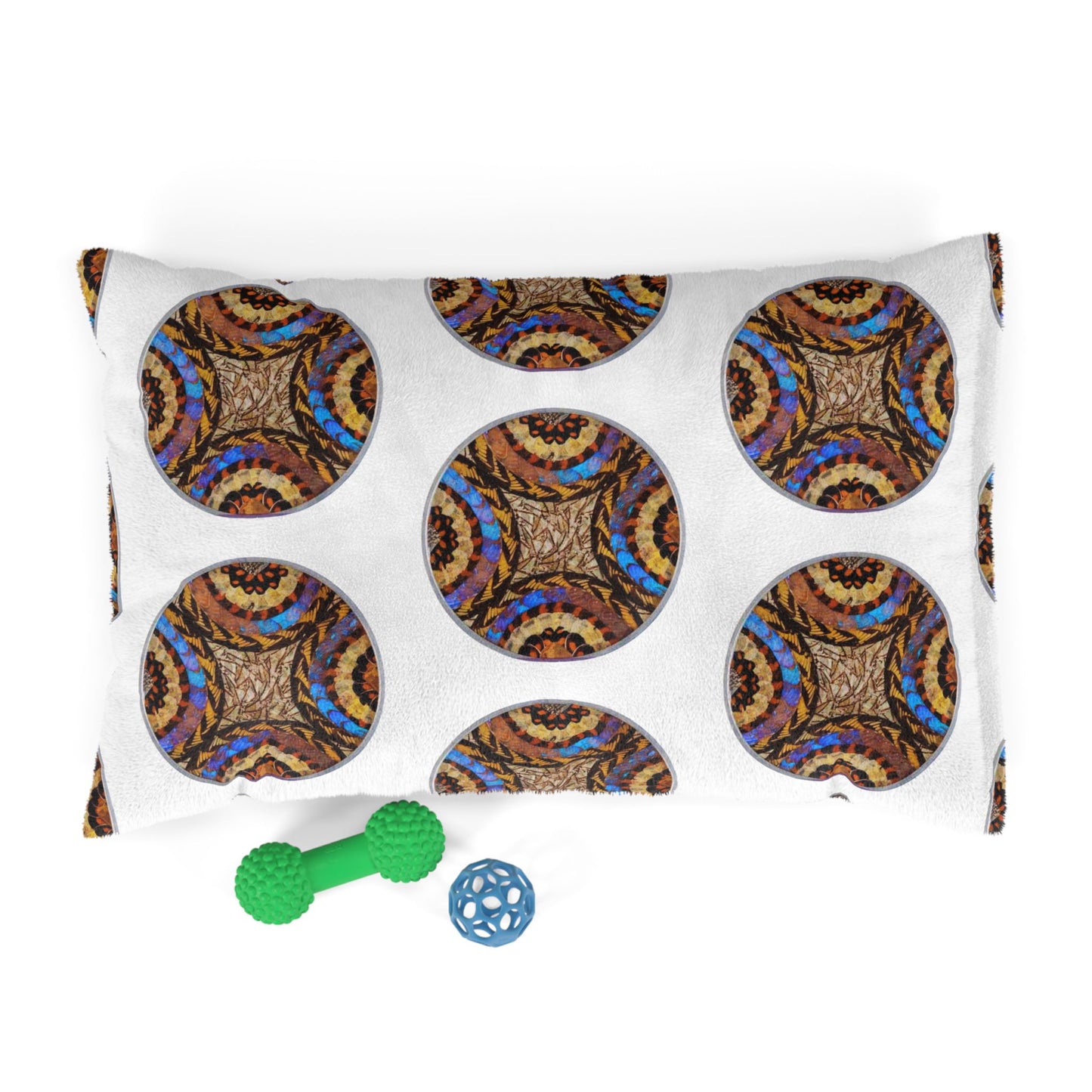 Pet Bed - Cozy and Fun Dog or Cat Bed for Beach Lovers / Real Butterfly Wing Plate #3