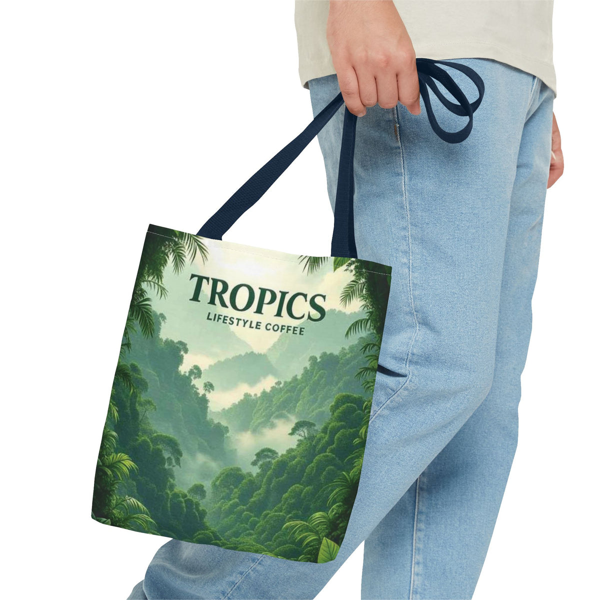 Rainforest Vistas Coffee Tote Bag - 3 Sizes