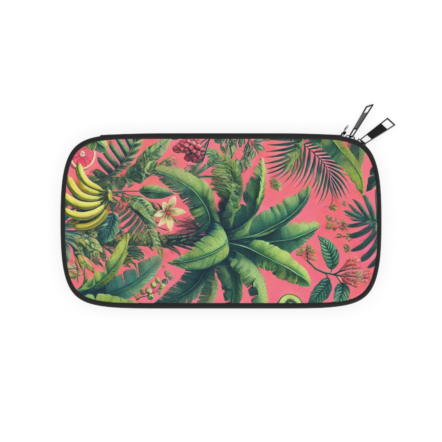 Passport Wallet – Perfect for Travelers & Adventurers / Tropical Fruits Pink