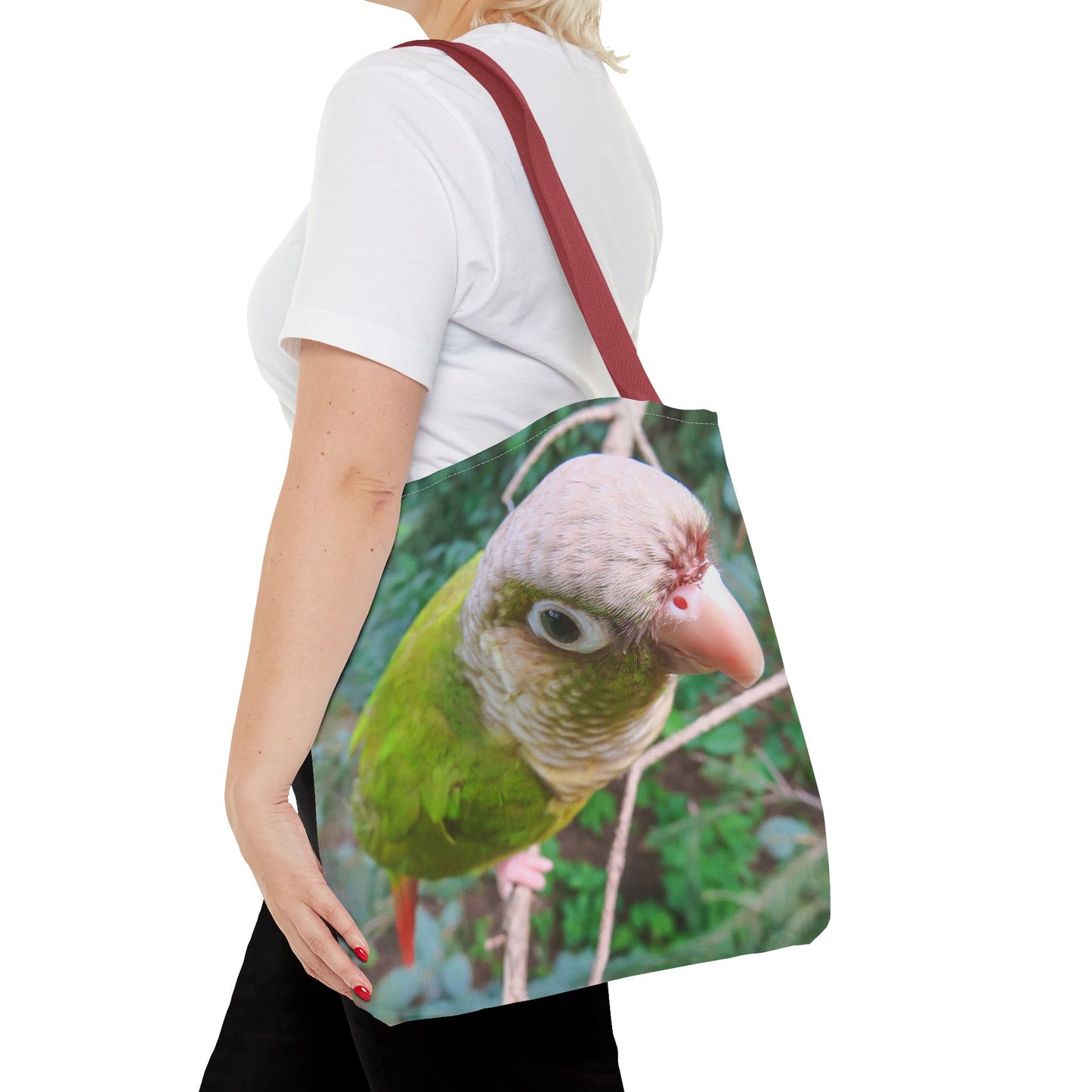 Tropical Sassy Parrot Tote Bag - 3 Sizes