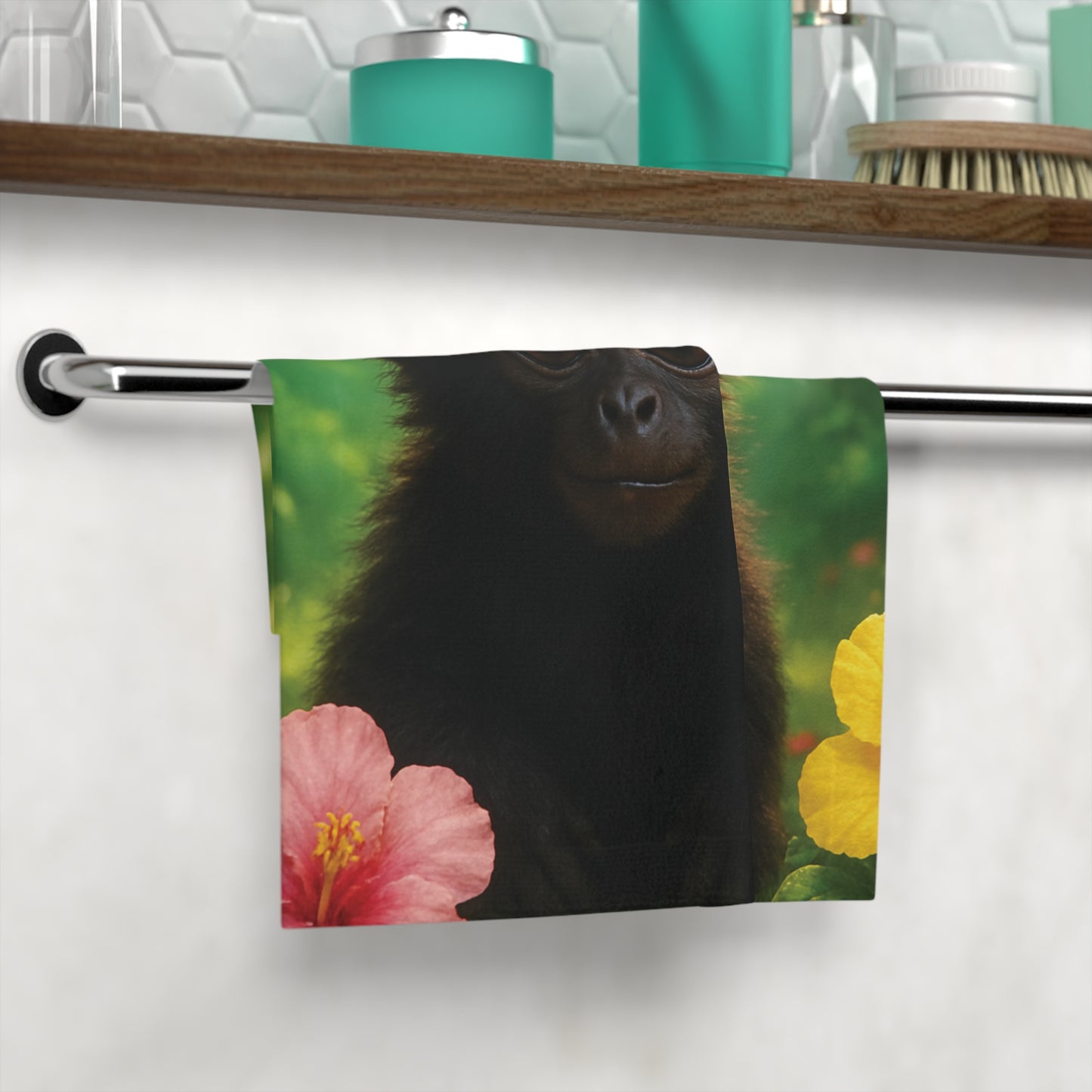 Face Towel - Baby Howler Monkey