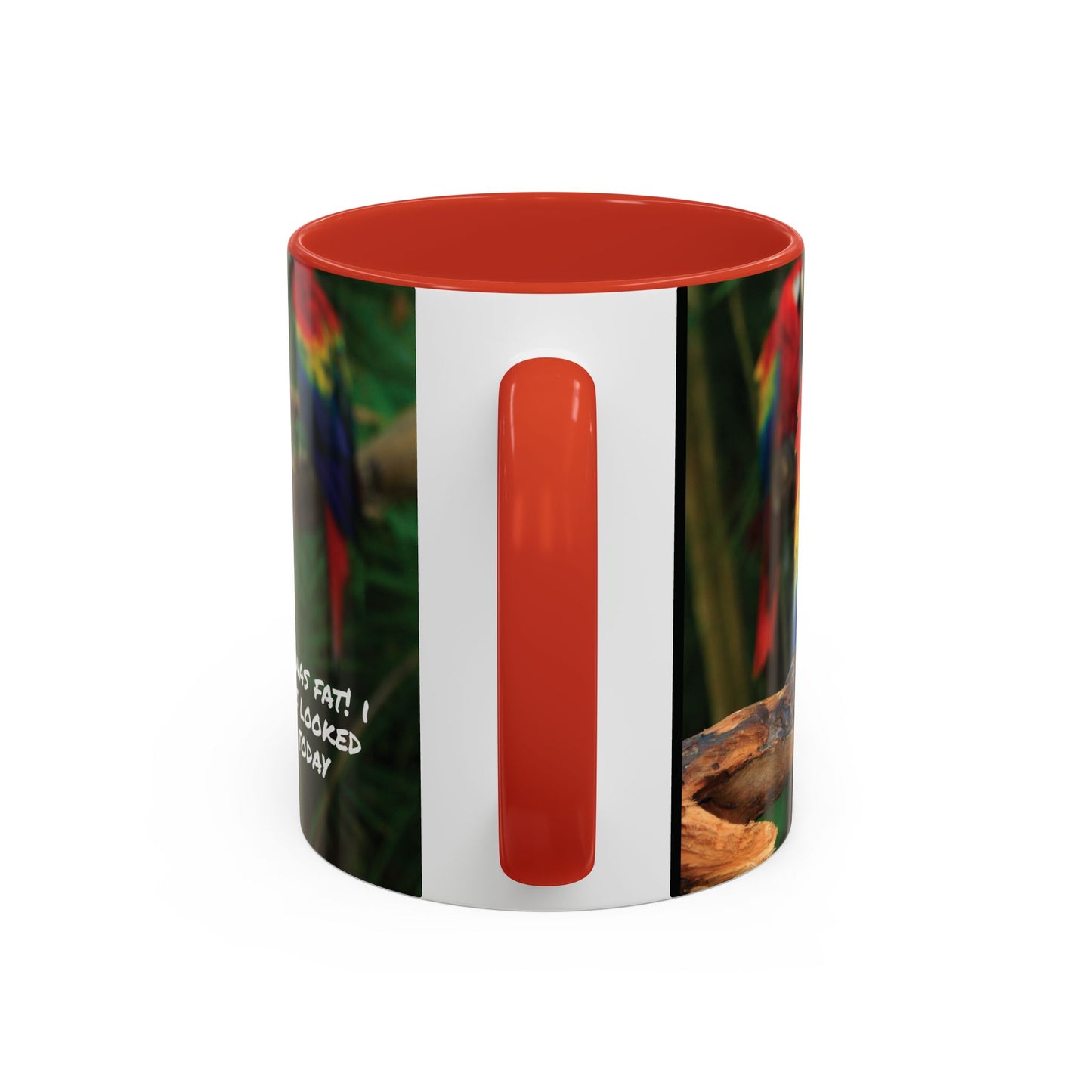 Parrot Accent Coffee Mug (11, 15oz), 8 Colors - Extra Puffy