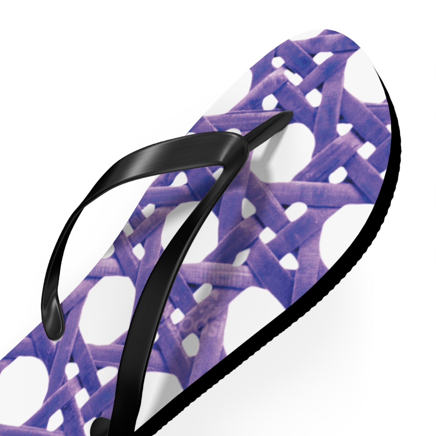 Flip Flops - Beach Chair Wicker, Amethyst