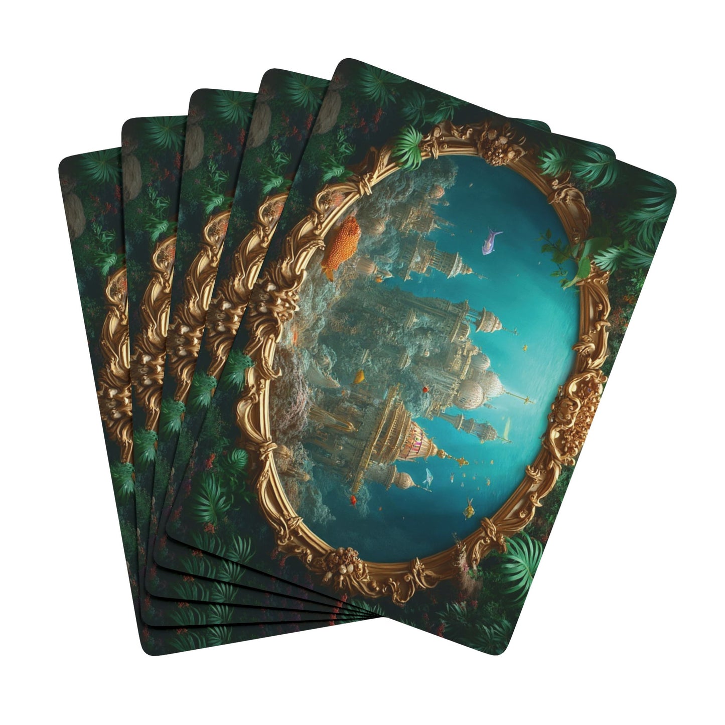 Poker Playing Cards - Mermaid Palace, Aegean Sea