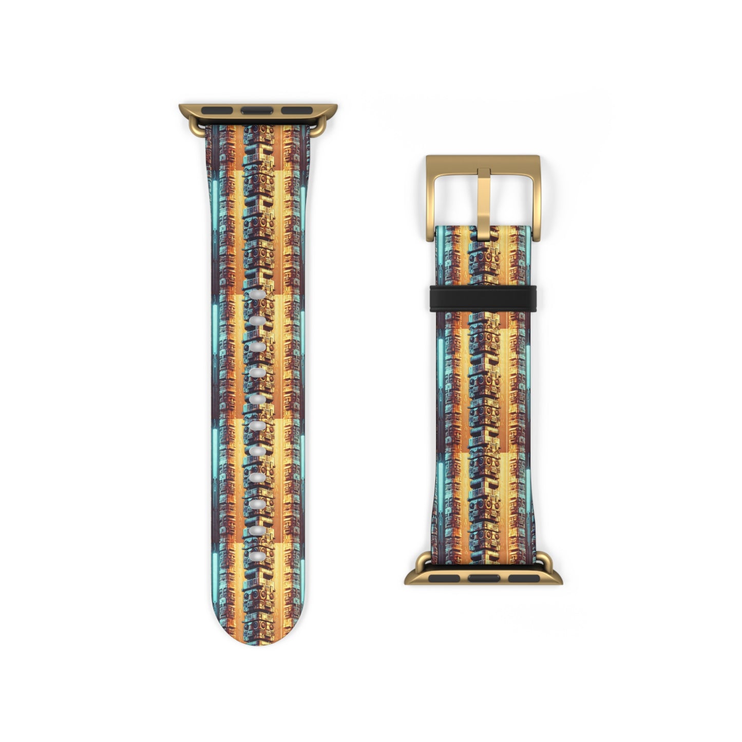 Apple Watch Band - Techno Tiki Totems