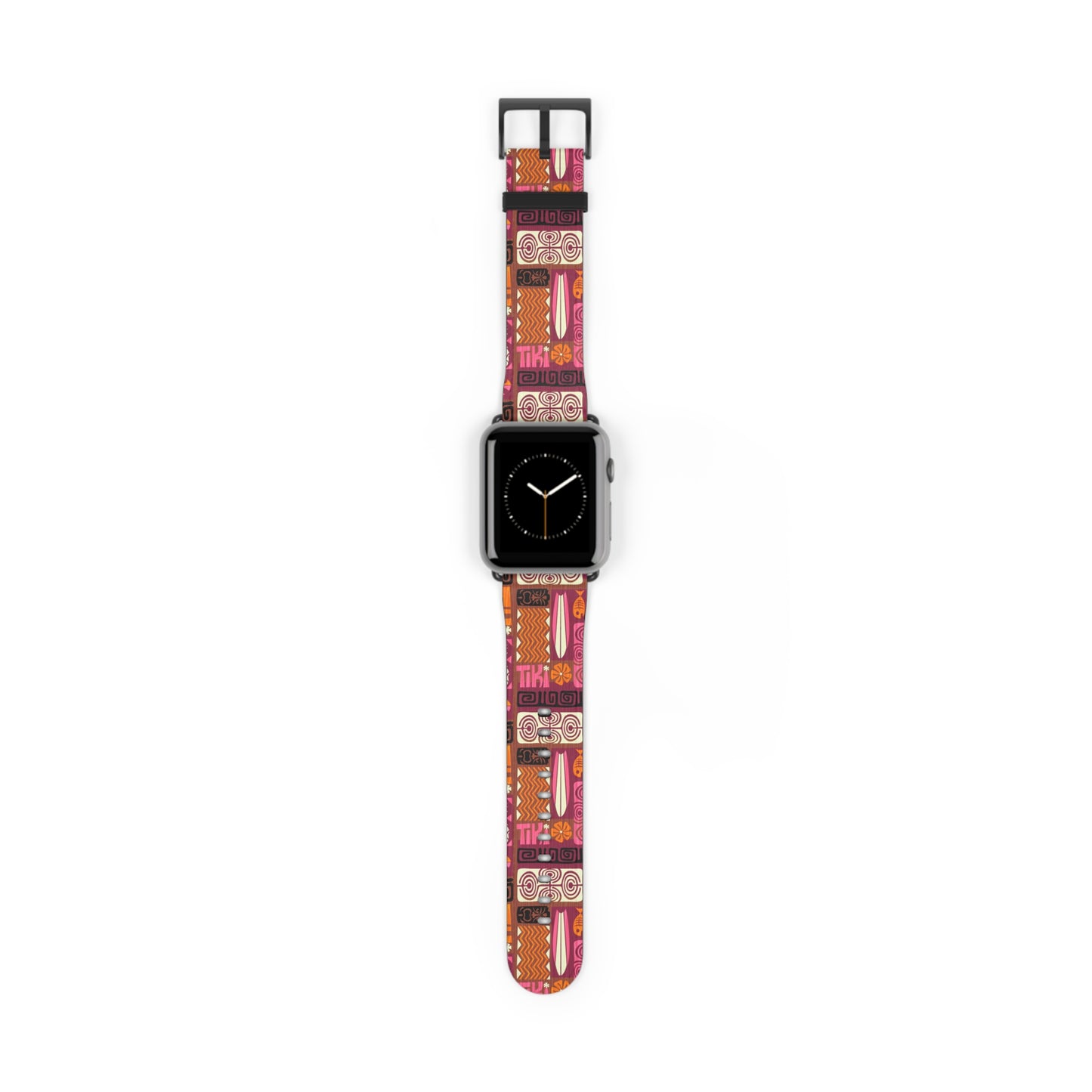 Apple Watch Band - Tiki Poster Pink/Orange