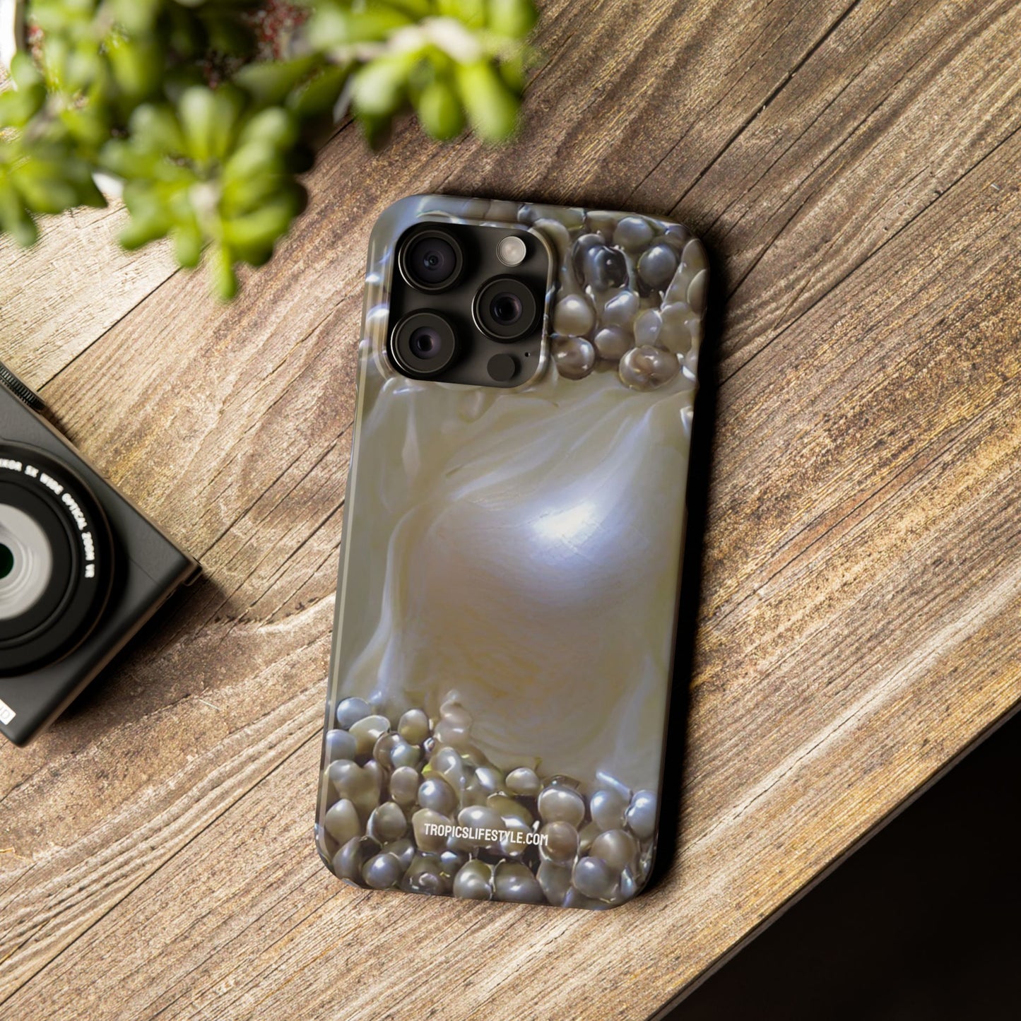 Slim Phone Cases - Natural Pearls Dream