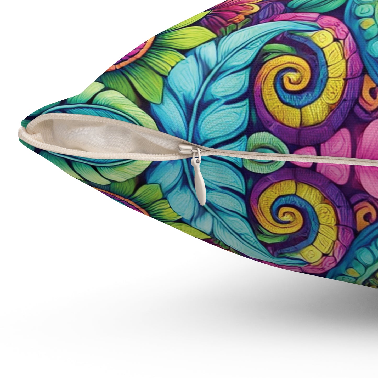 Decorative Pillow - Accent Cushion, 4 Sizes / Rainforest Music