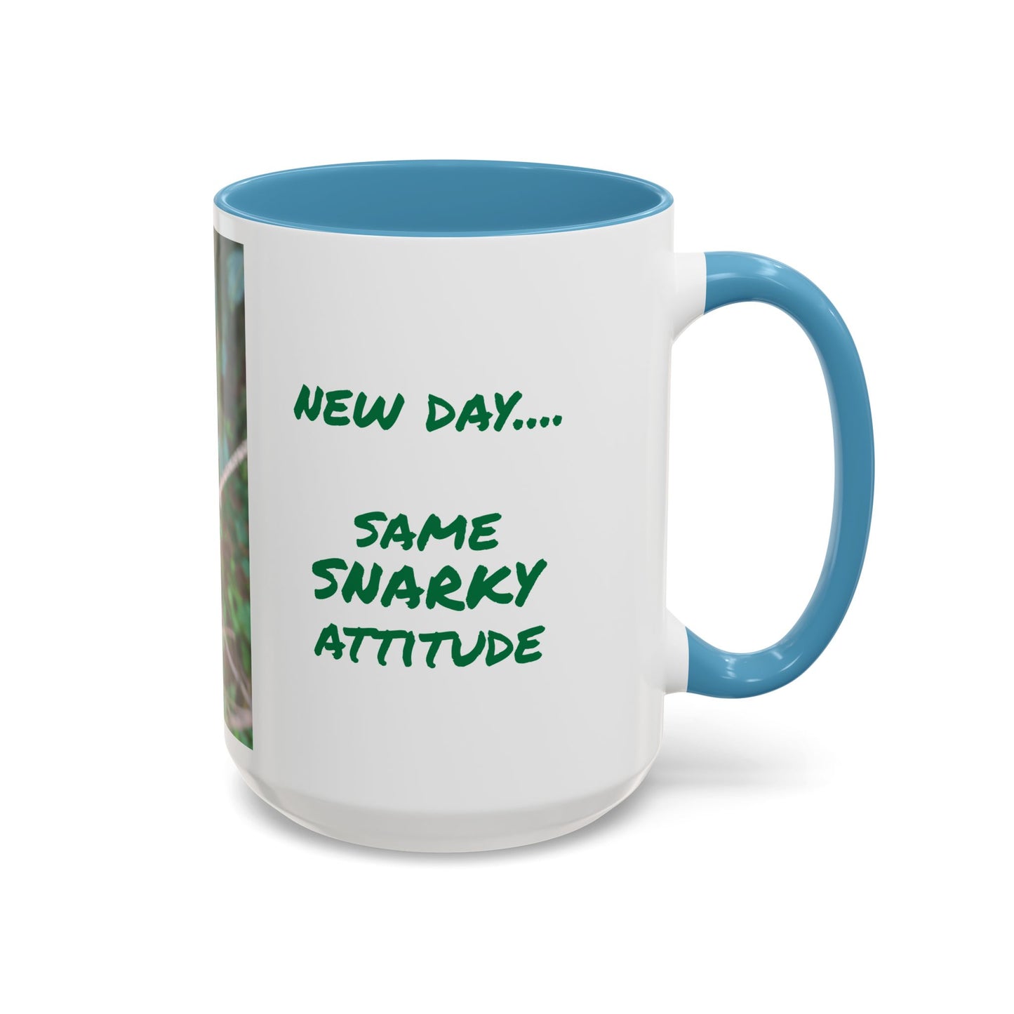 Parrot Accent Coffee Mug (11, 15oz), 8 Colors - Same Snarky Attitude