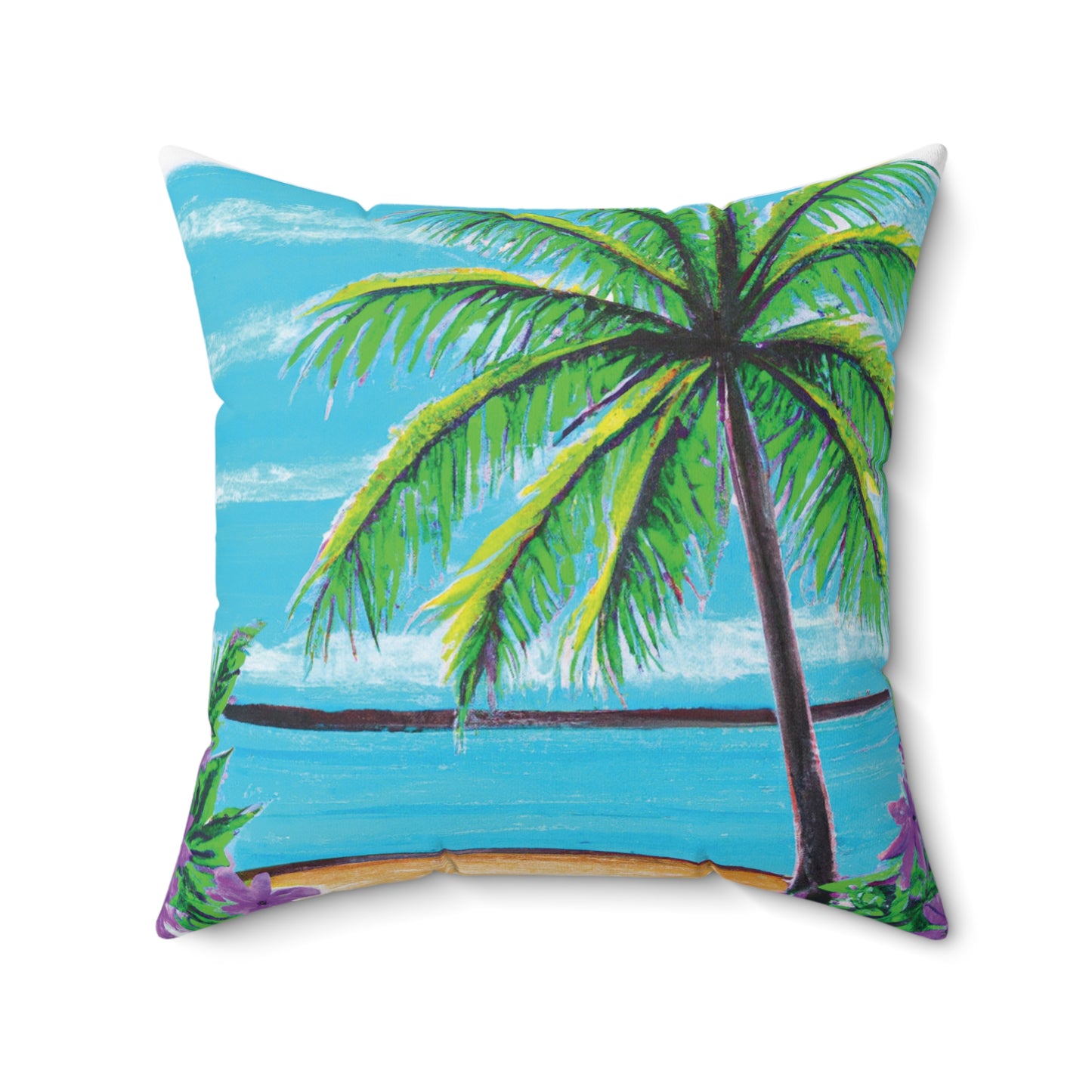 Decorative Pillow - Accent Cushion, 4 Sizes / Calm Beach