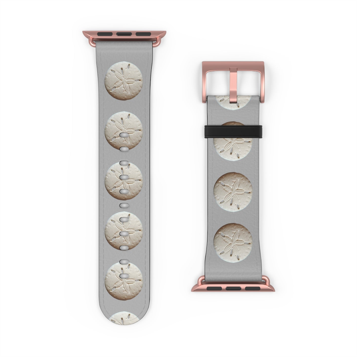 Apple Watch Band - Sand Dollar Parade, light grey