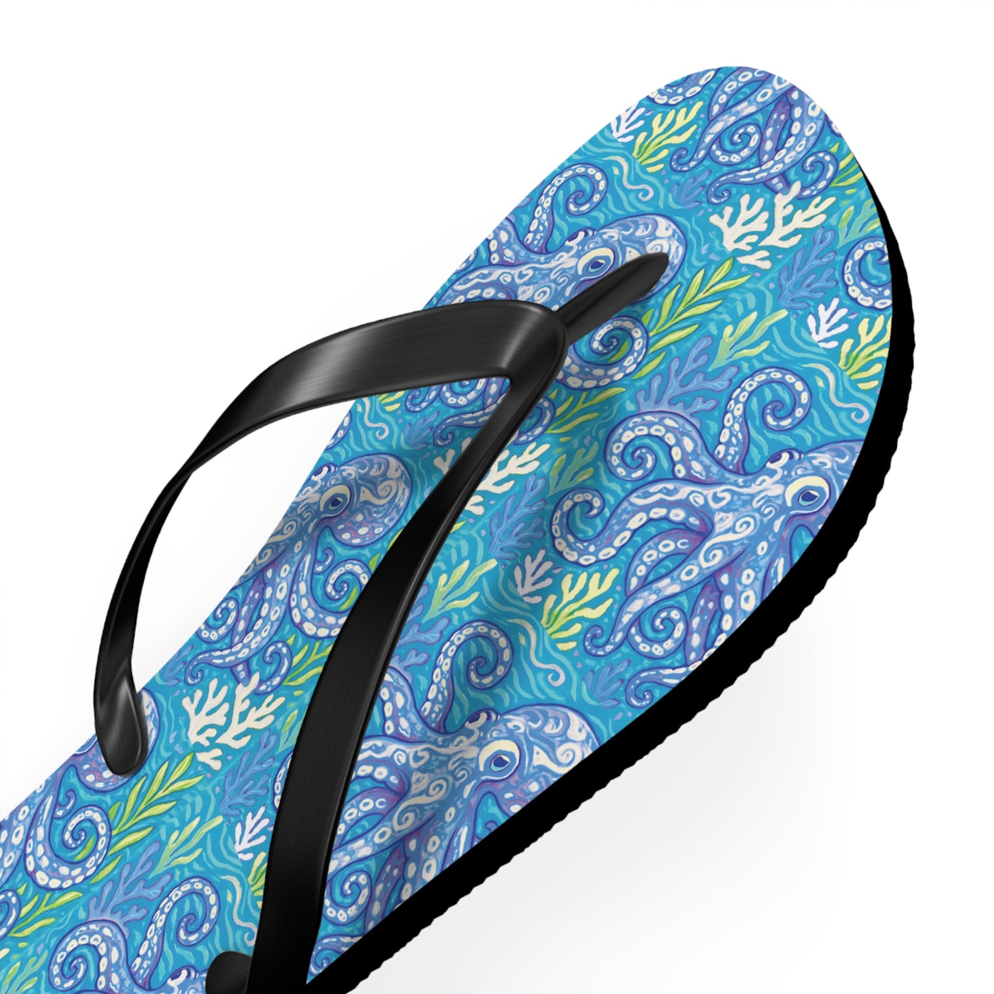 Flip Flops - Blue Kraken Joe