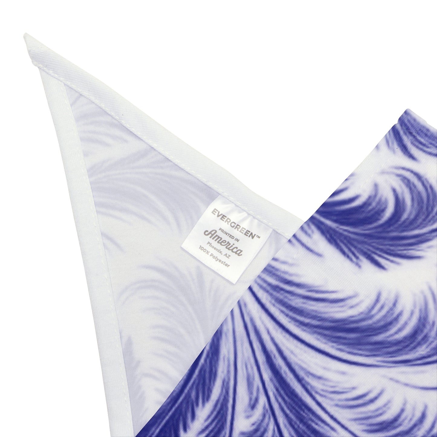 Rocco Purple/Blue Pet Bandana, 2 Sizes - Stylish accessory for dogs & cats