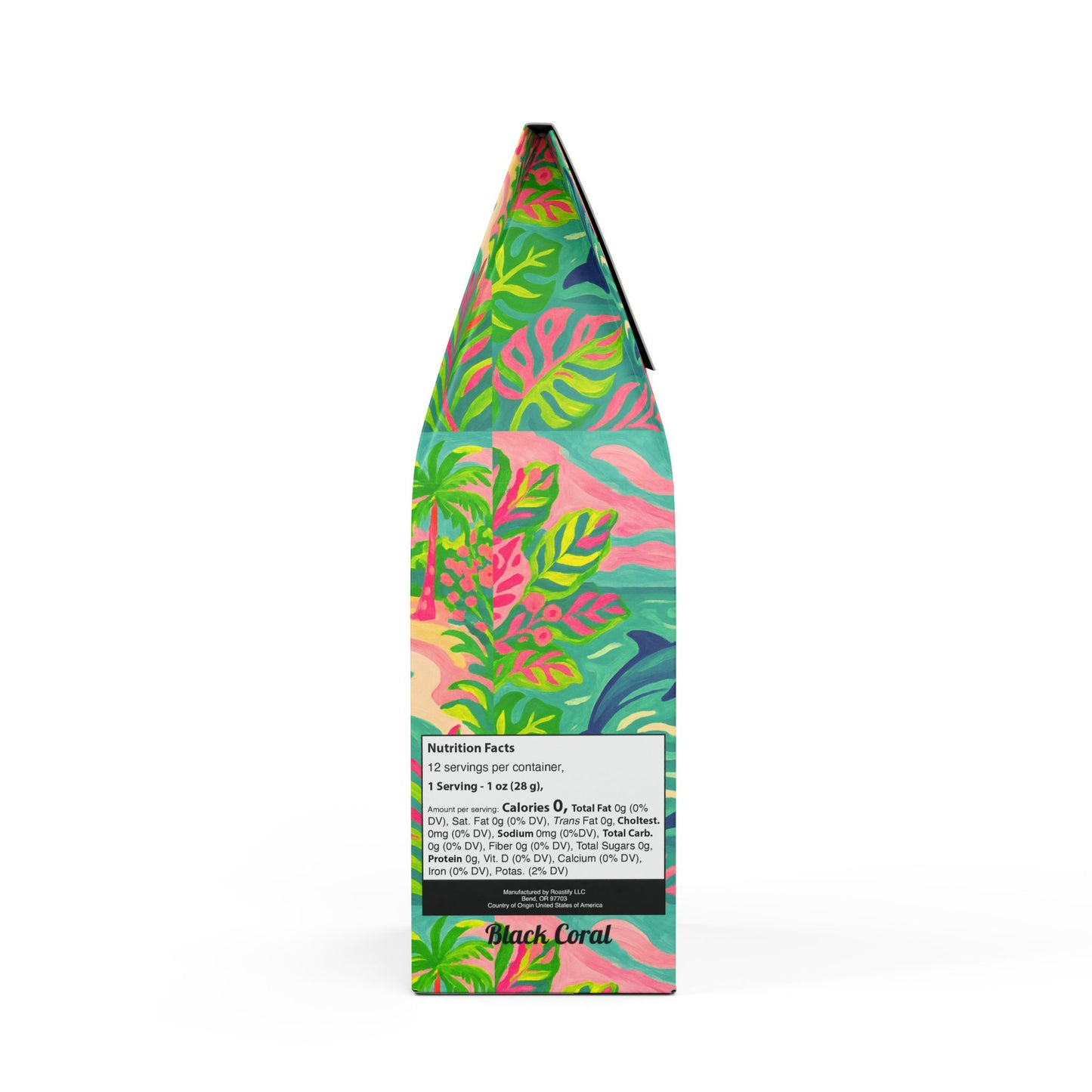 Black Coral Blend™ (Dark French Roast) Specialty Grade Craft Coffee / Jumping Dolphins