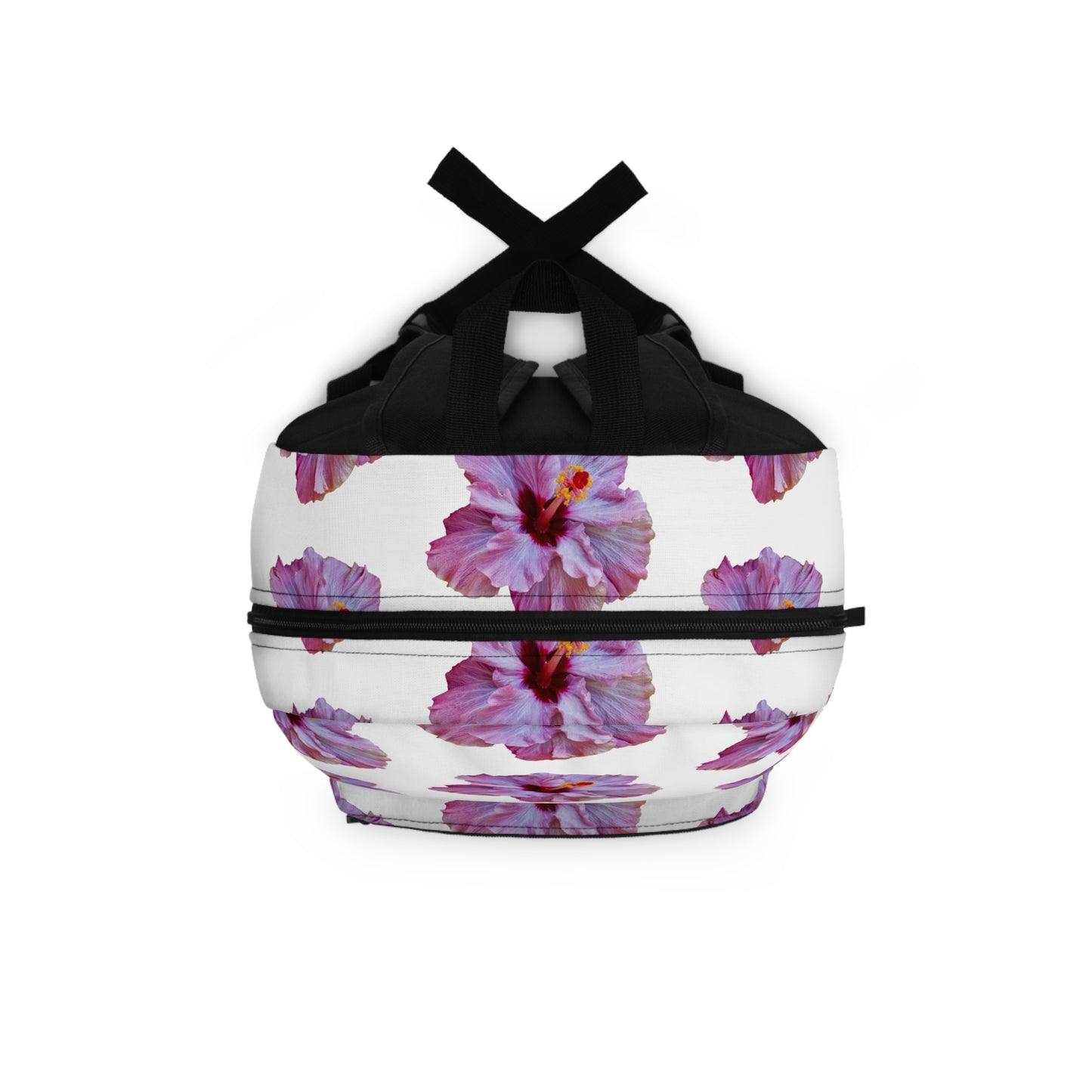 Tropical Backpack / Purple Hibiscus Flower