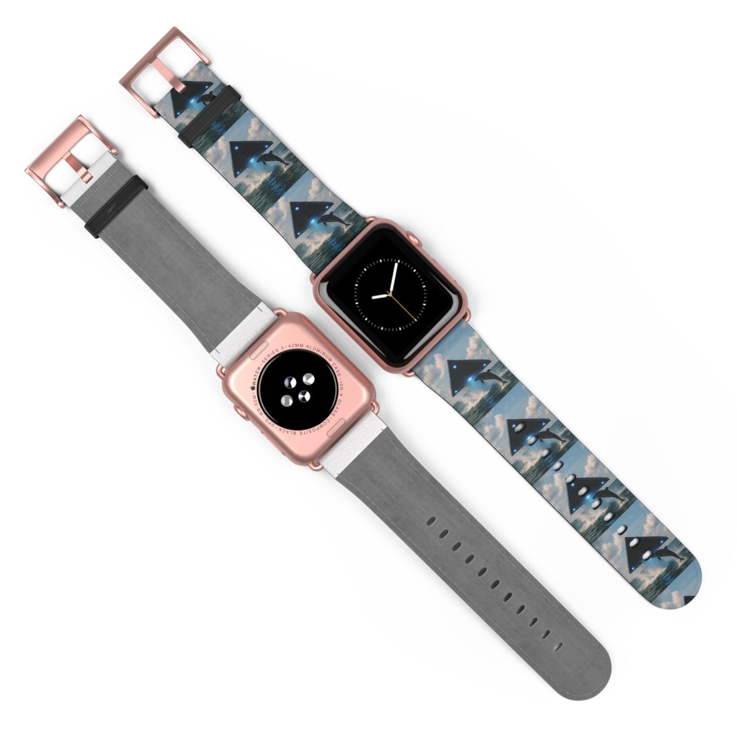Apple Watch Band - UFO and Dolphin