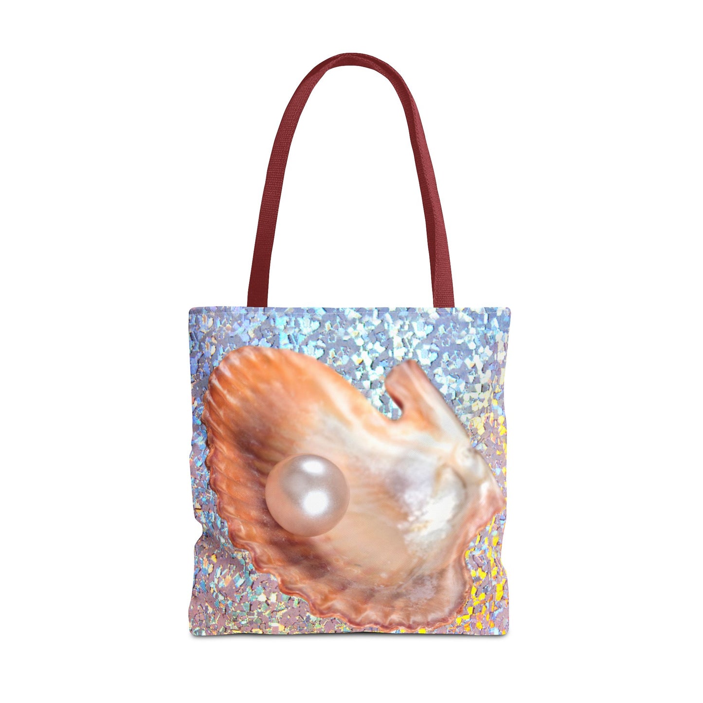 Disco Peach Pearl & Shell Tote Bag - 3 Sizes