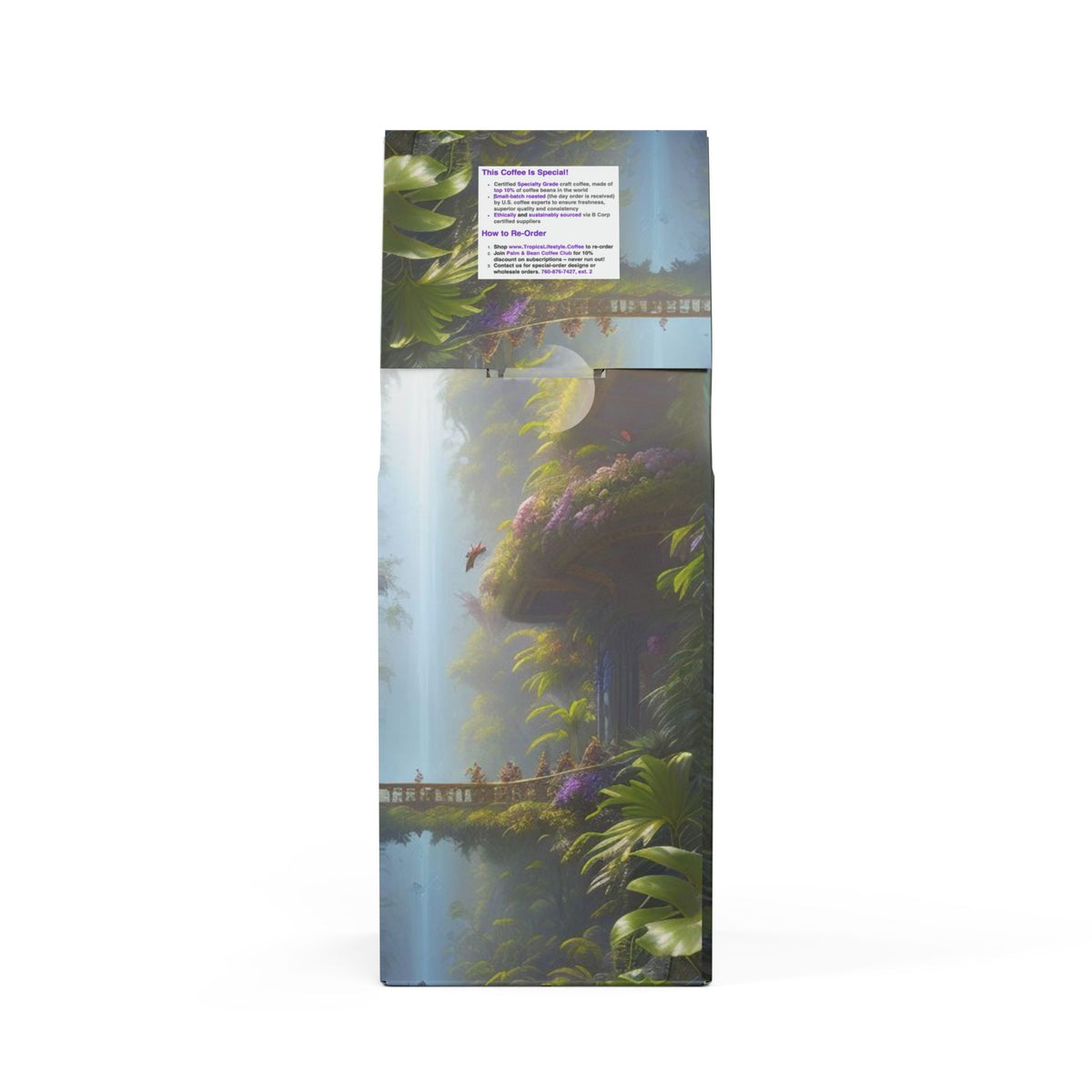 Midnight Surf Blend™ (Medium-Dark Roast) Specialty Grade Craft Coffee / Rainforest Abode