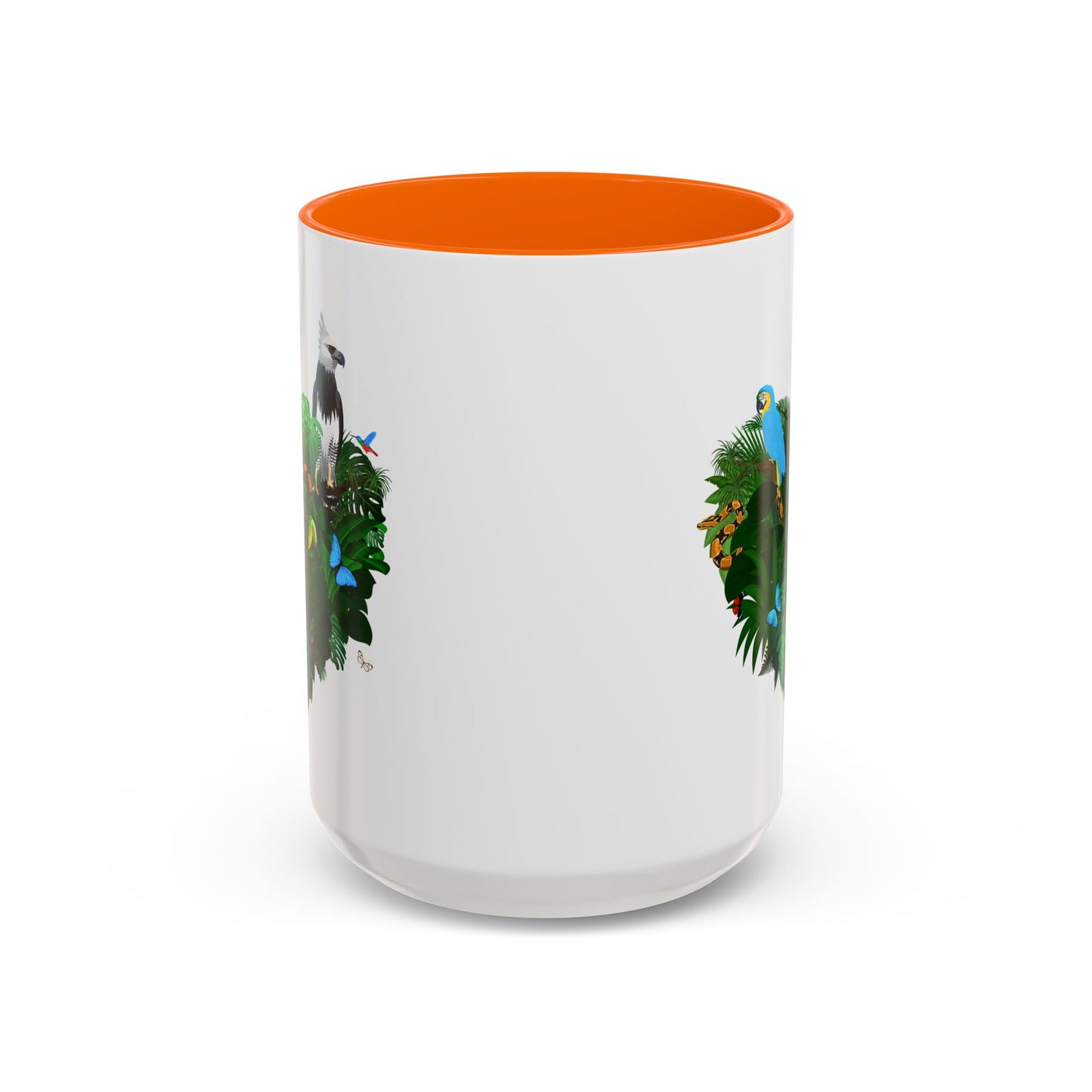 Accent Coffee Mug | Tropical-Inspired Drinkware / Rainforest Love