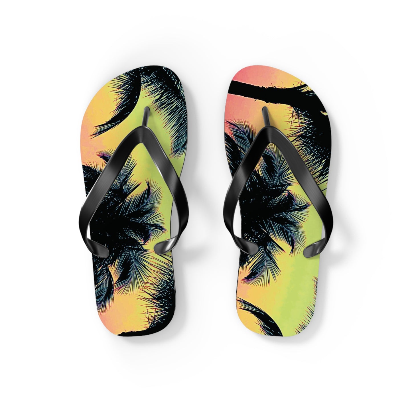 Flip Flops - Palm Glow Sangria