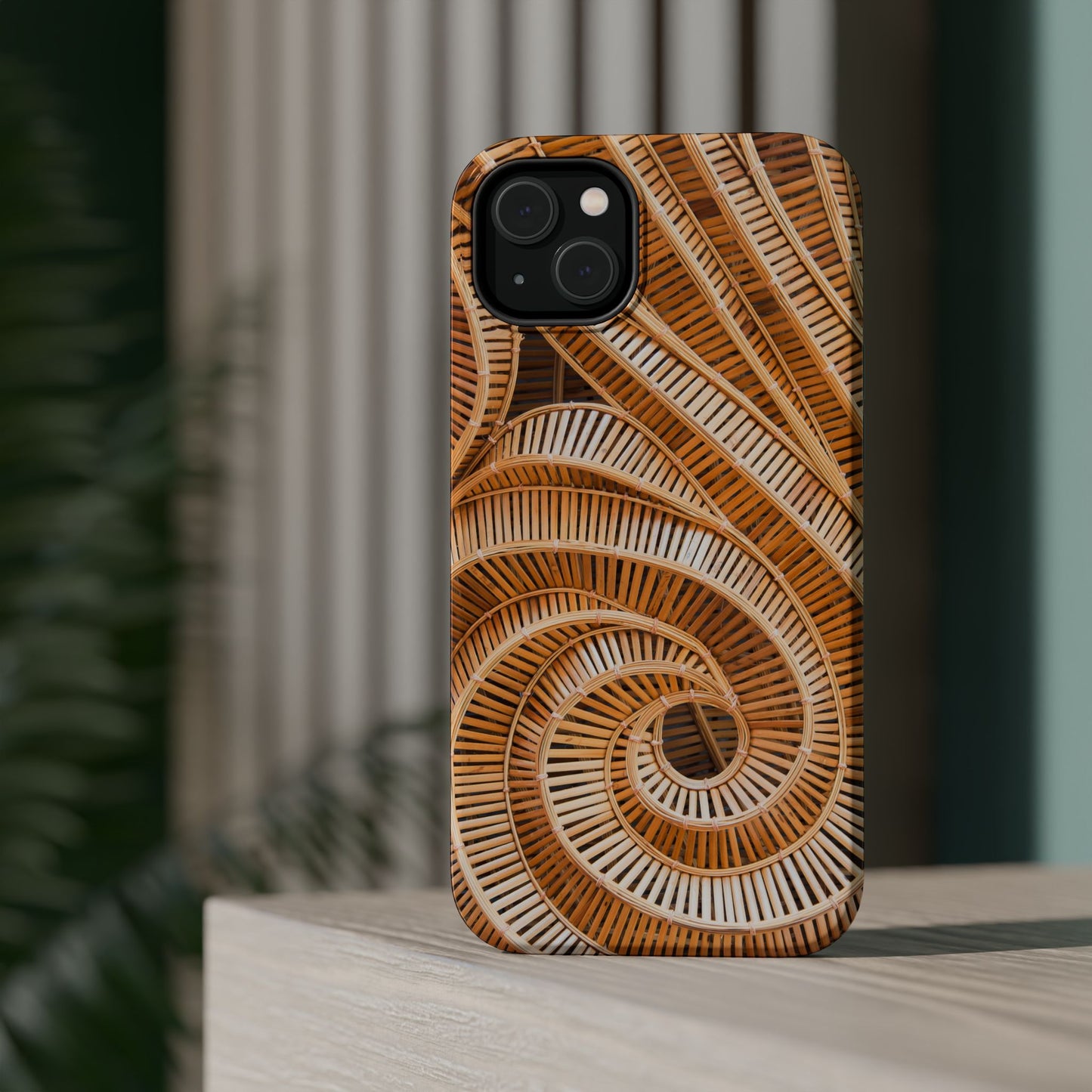 Magnetic Tough Cases, Natural Bamboo Spiral, Various Models