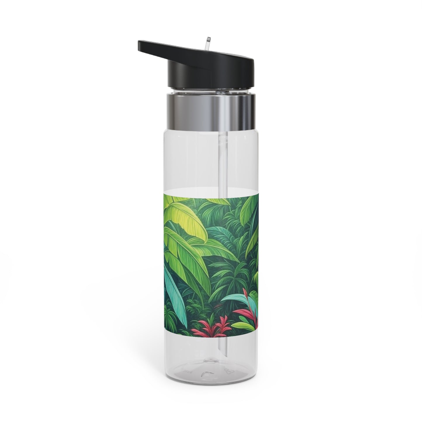 Tropical 20oz Tritan Sport Water Bottle -  Leakproof, Lightweight, BPA-Free / Shady Spot