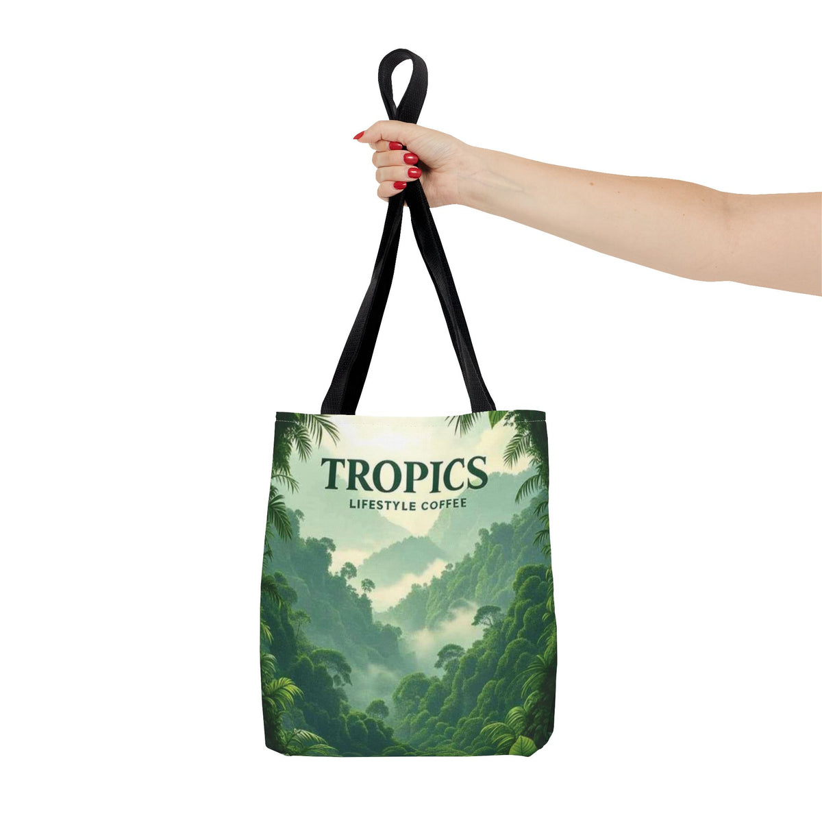 Rainforest Vistas Coffee Tote Bag - 3 Sizes